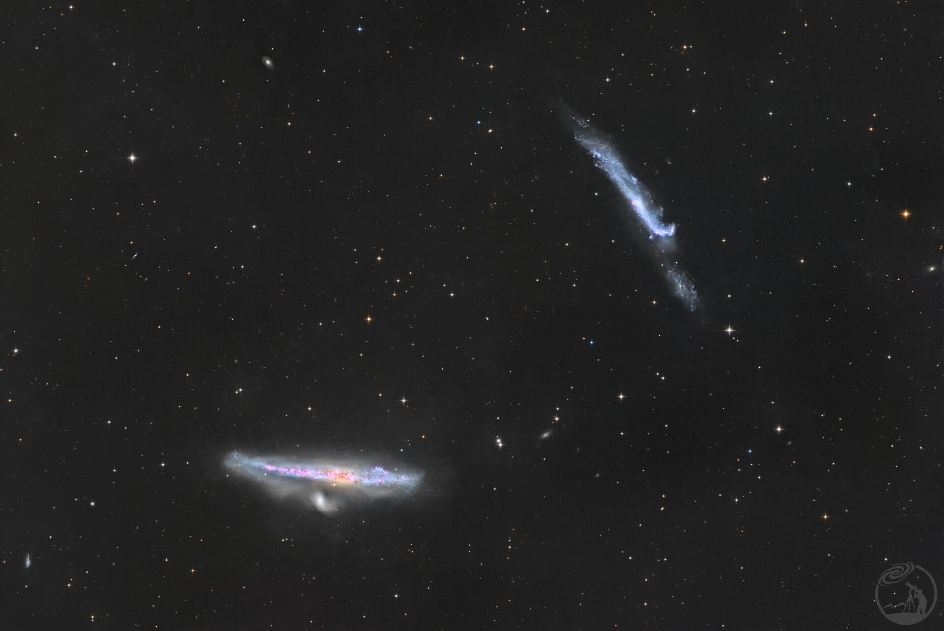 NGC4631和NGC4656
