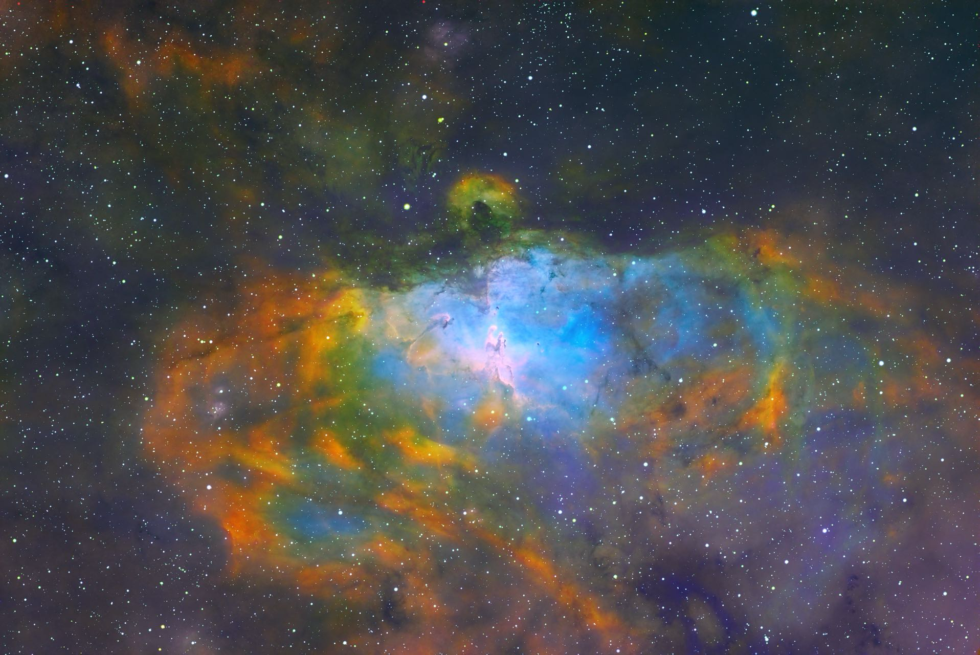 M16鹰星云 SHO素材