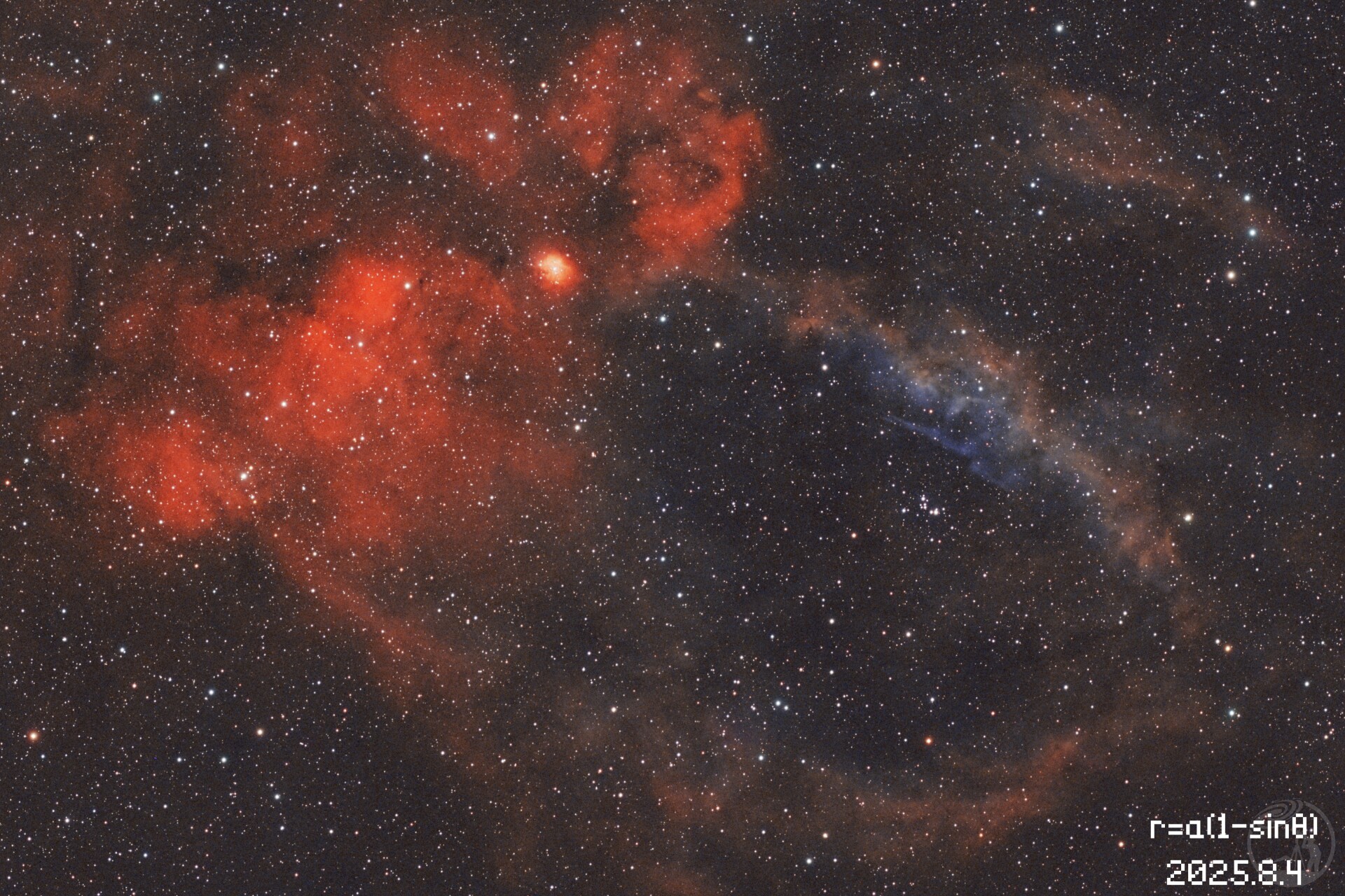 NGC7635等附近星云