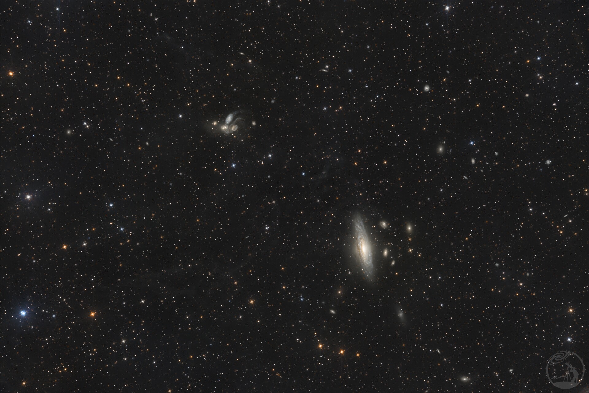 NG27331 SN2025rbs 鹿舔星系群与史蒂芬五重星系