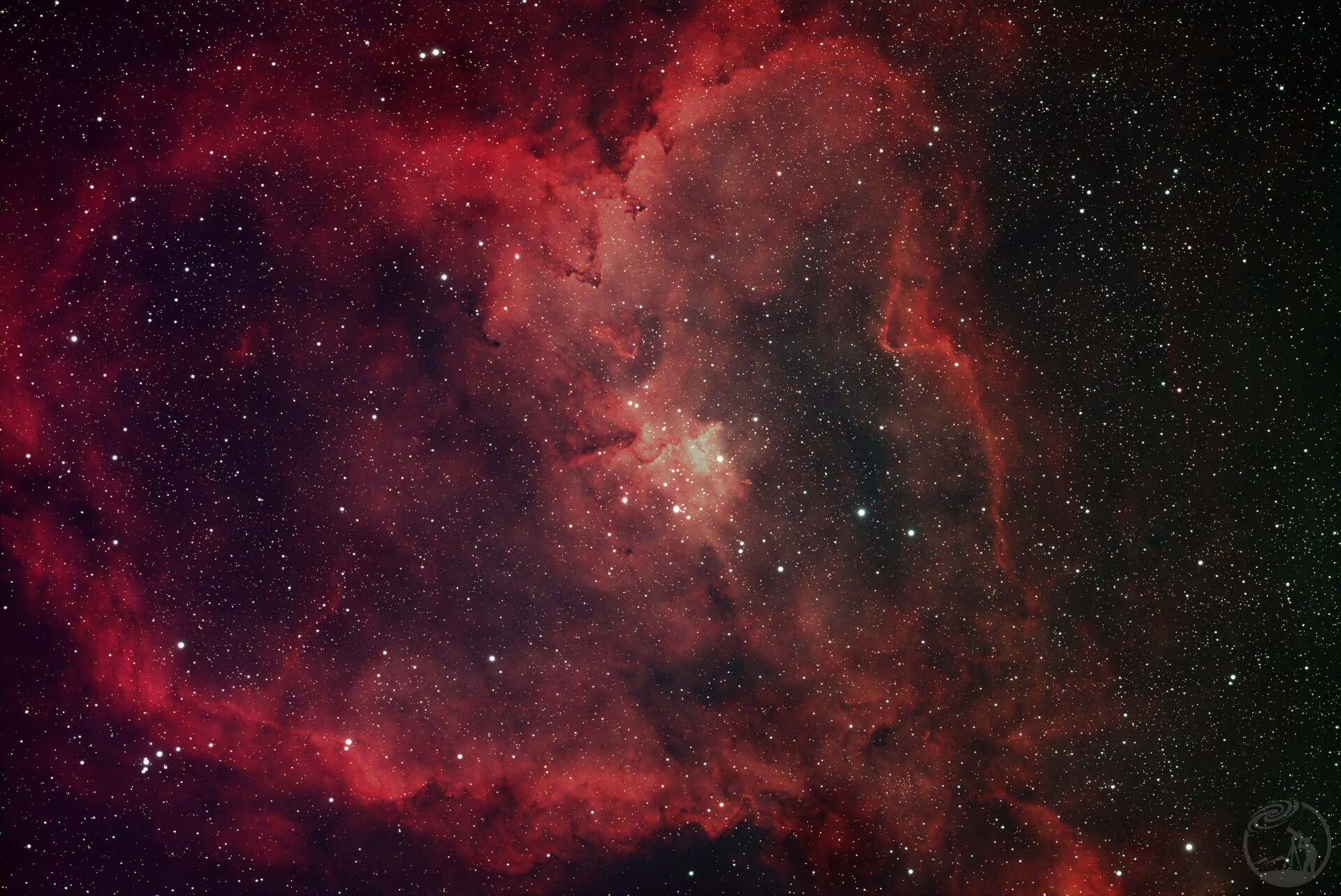 IC1805 心脏星云