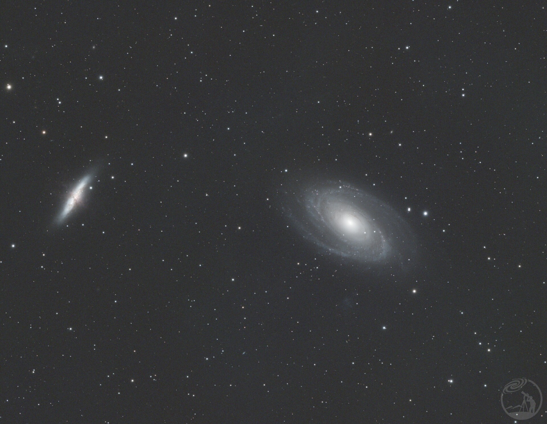 M81和M81 漩涡星系