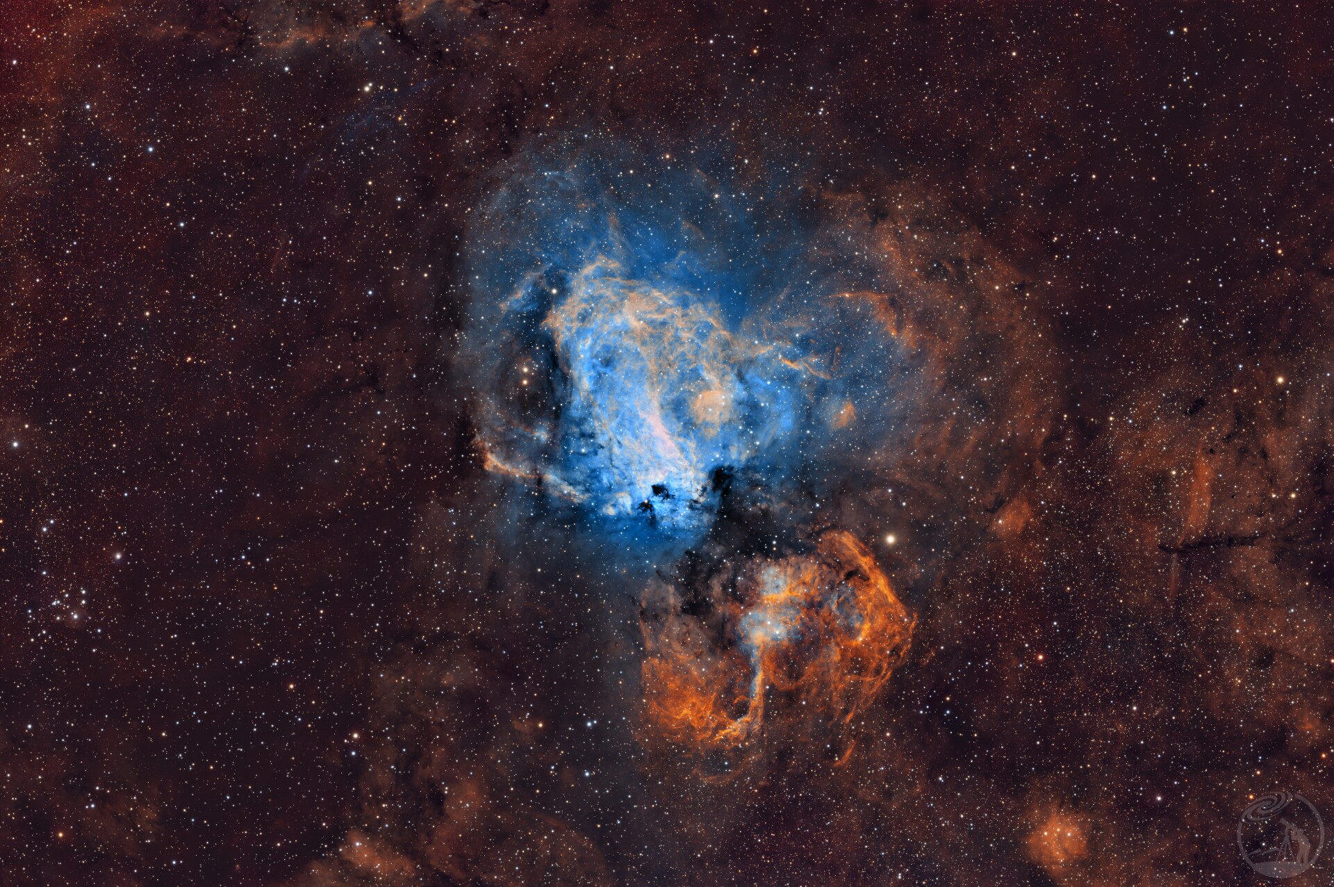 M17欧米加星云 SHO第二版