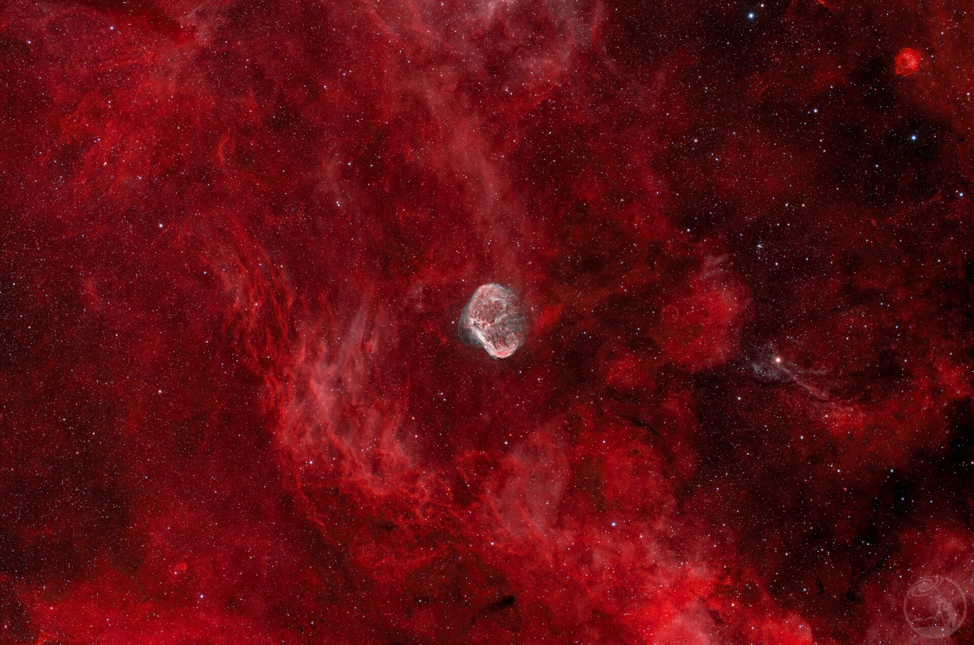 城市走向远程，NGC6888开光