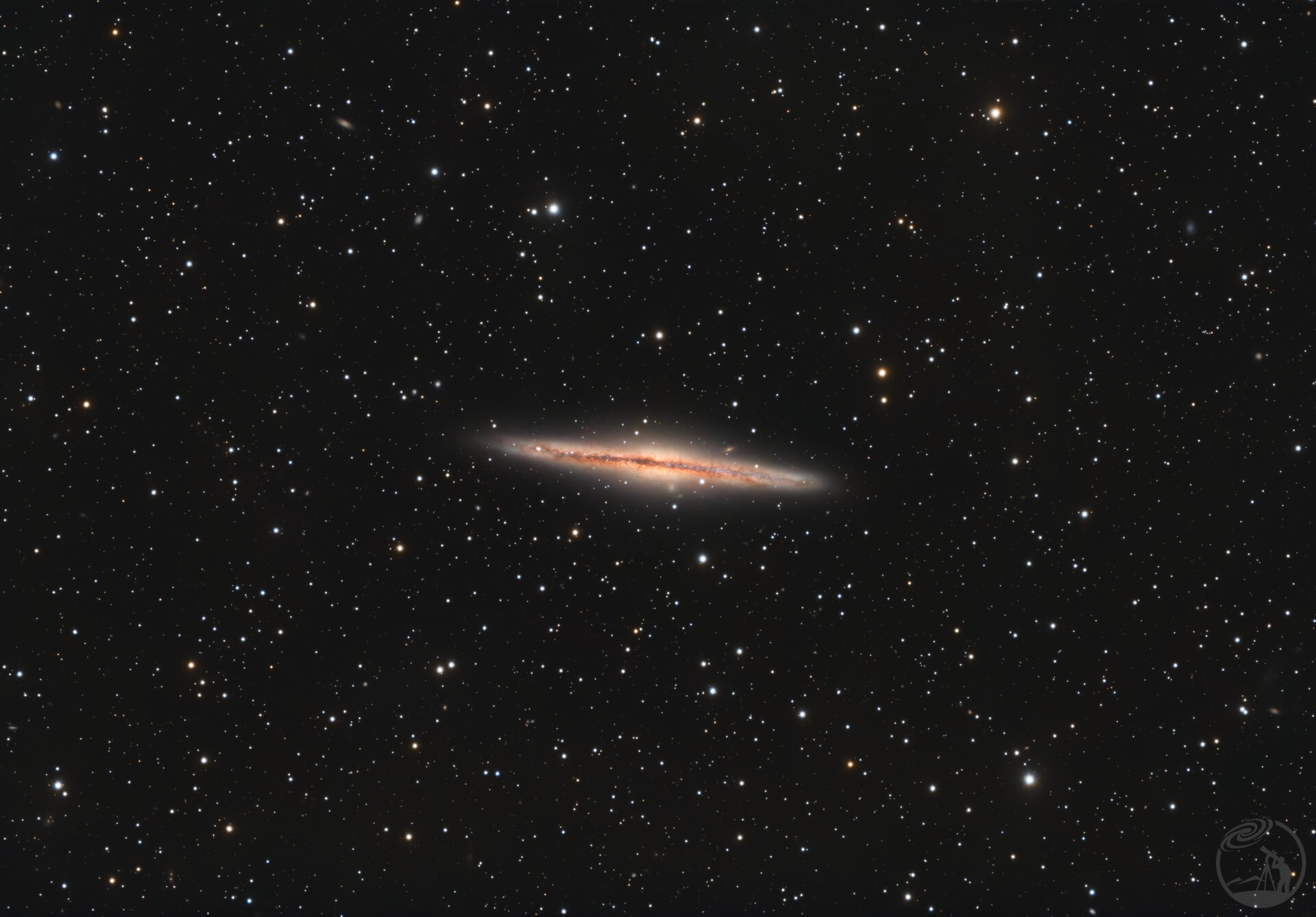 ngc891银裂星系