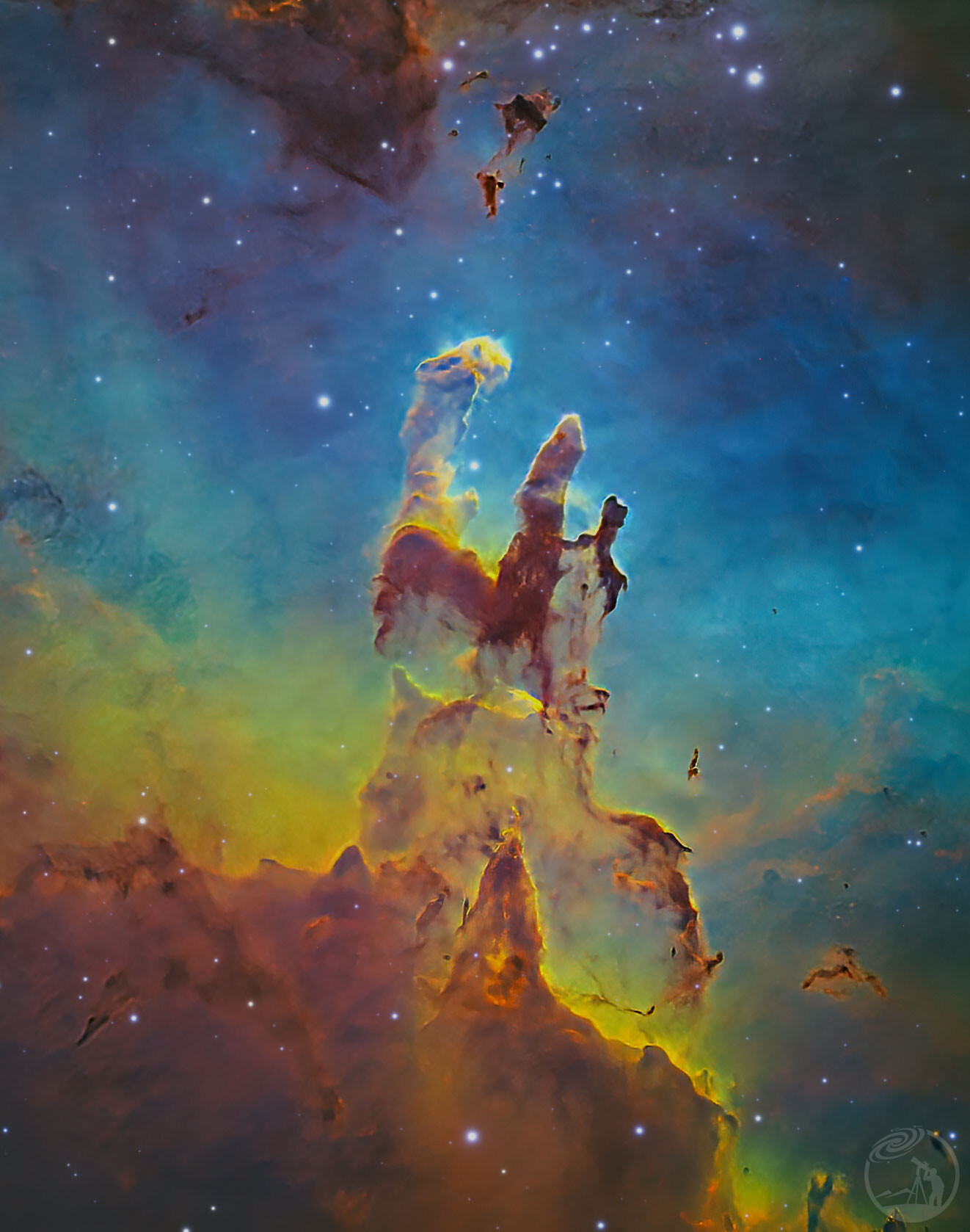 象鼻星云特写