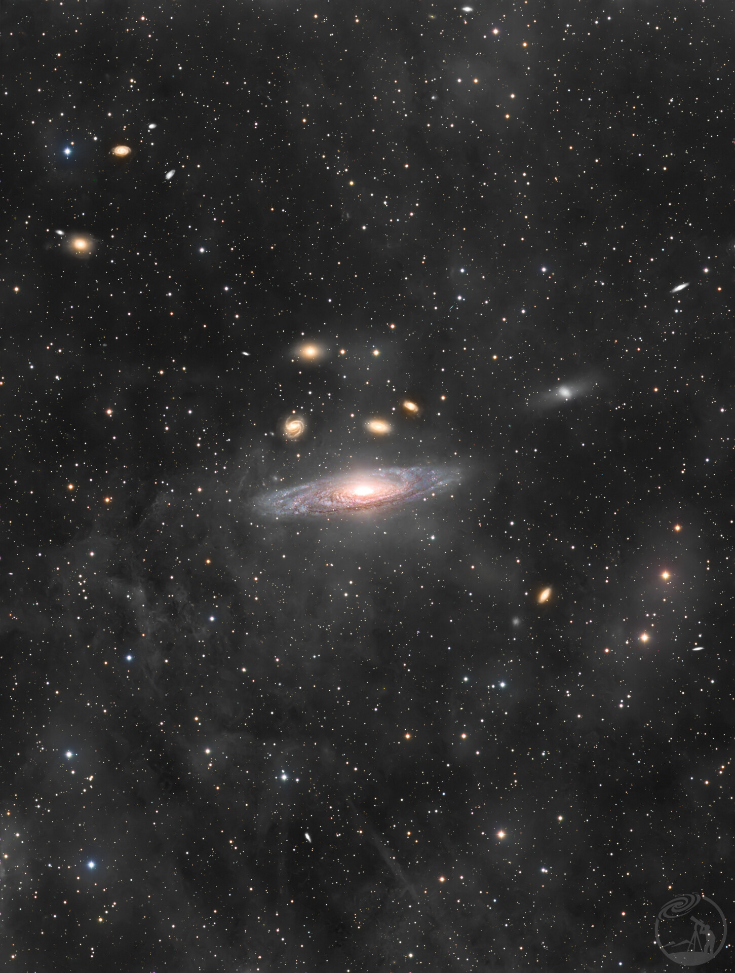 ngc7331鹿舔星系群