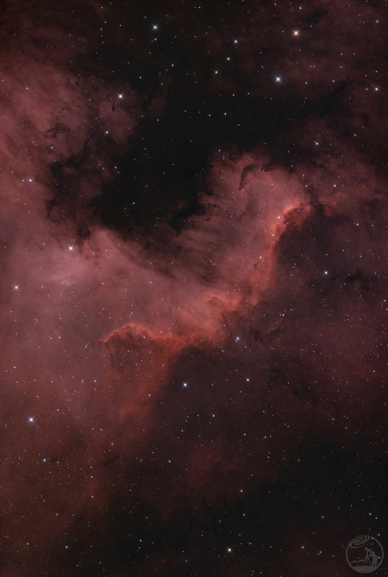 ngc7000北美洲星云