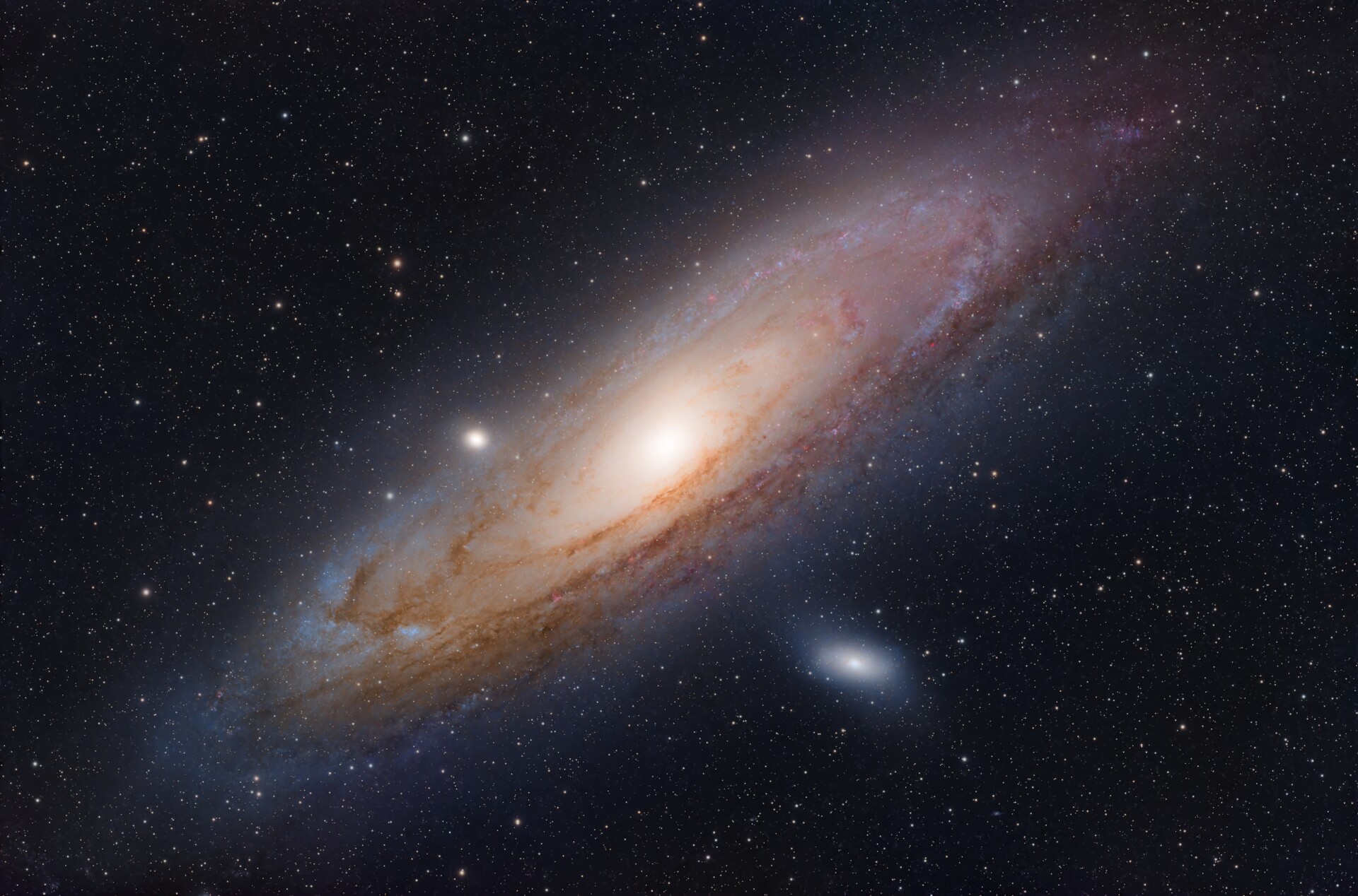 M31仙女座大星系。