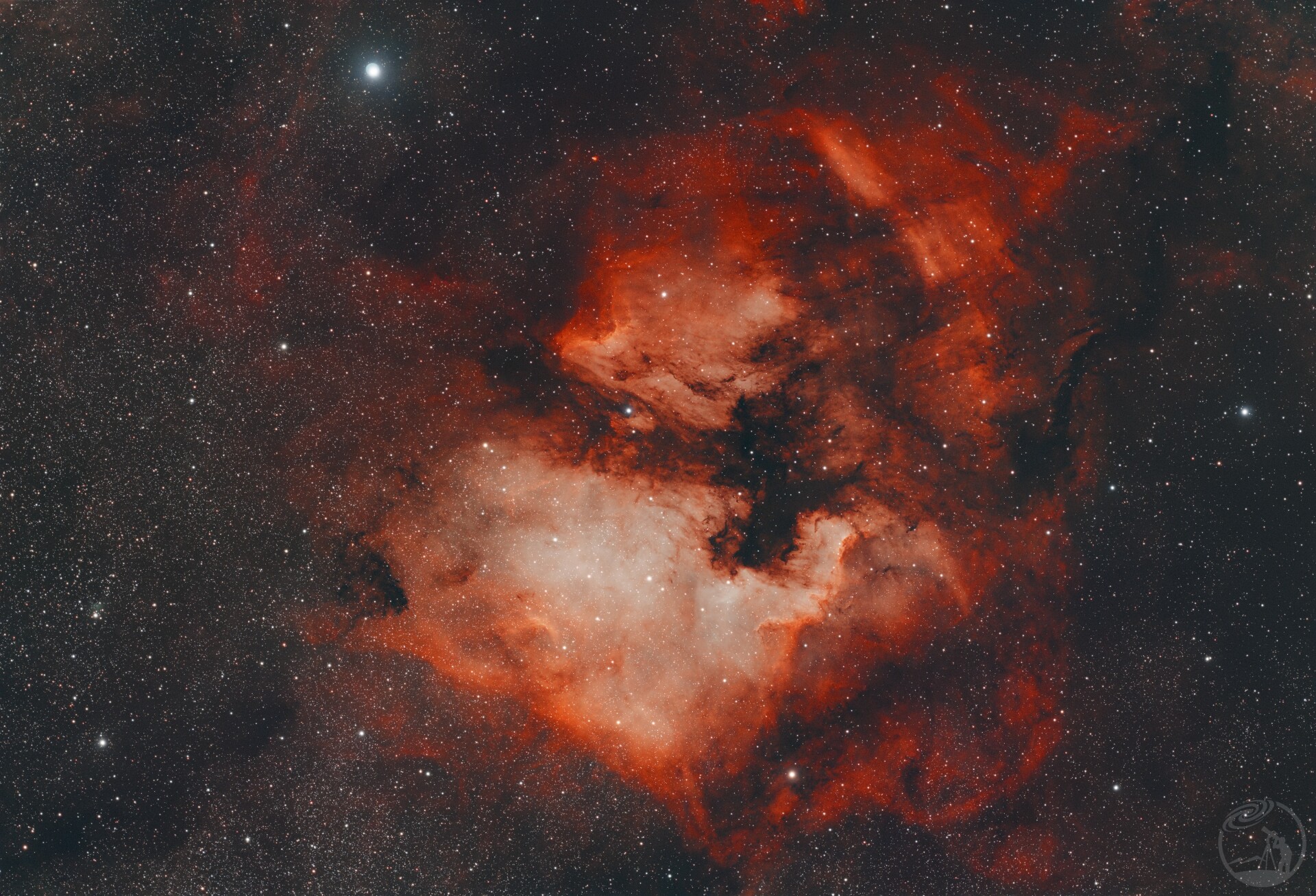 北美、鵜鶘星雲