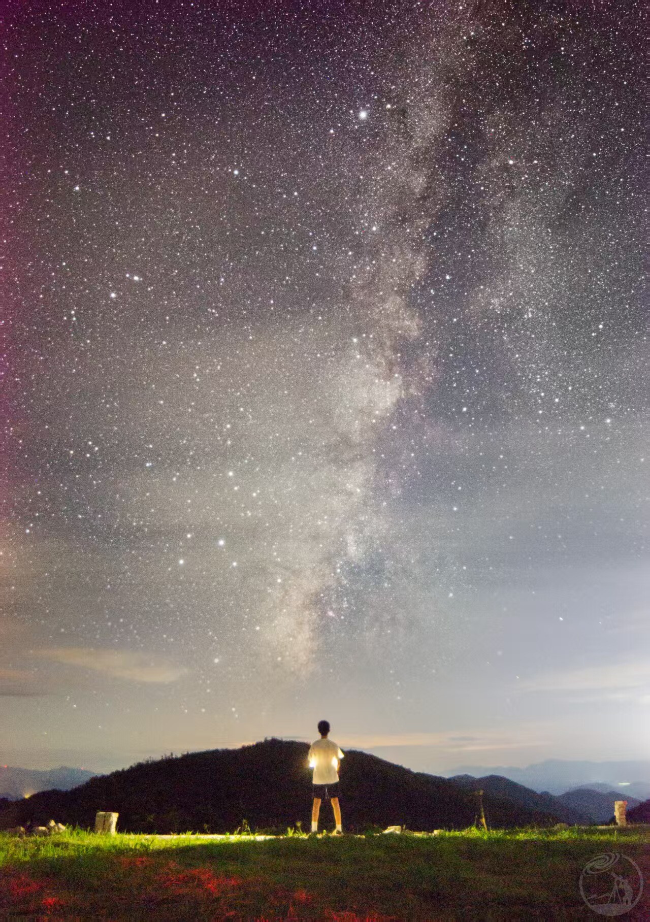 即将落幕的夏季银河