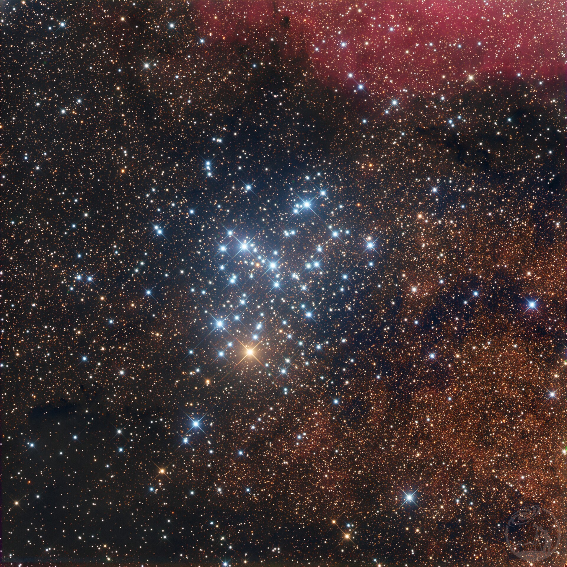 M6蝴蝶星团和周边Ha