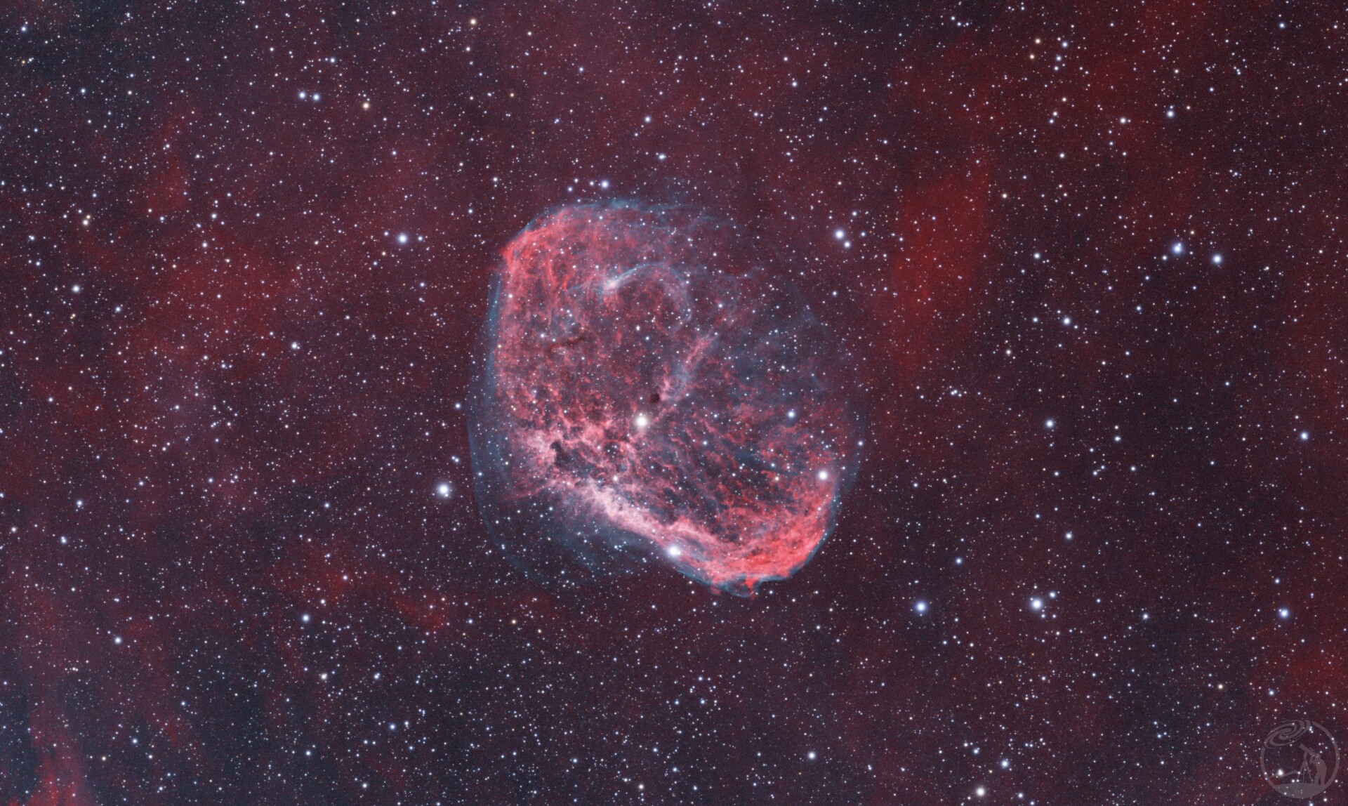 出摊两晚的大脑花NGC6888