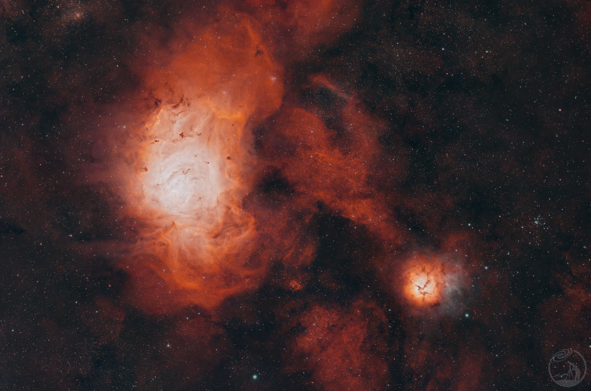 M8&M20&M21&NGC6544合影