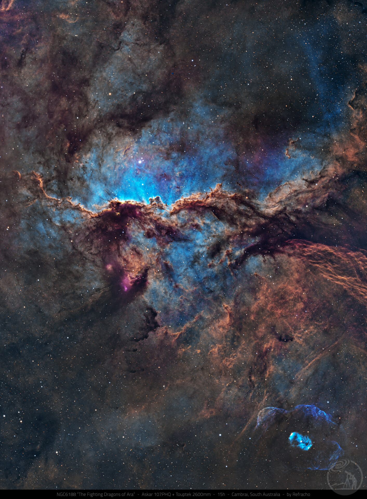 NGC6188天坛之龙&龙蛋