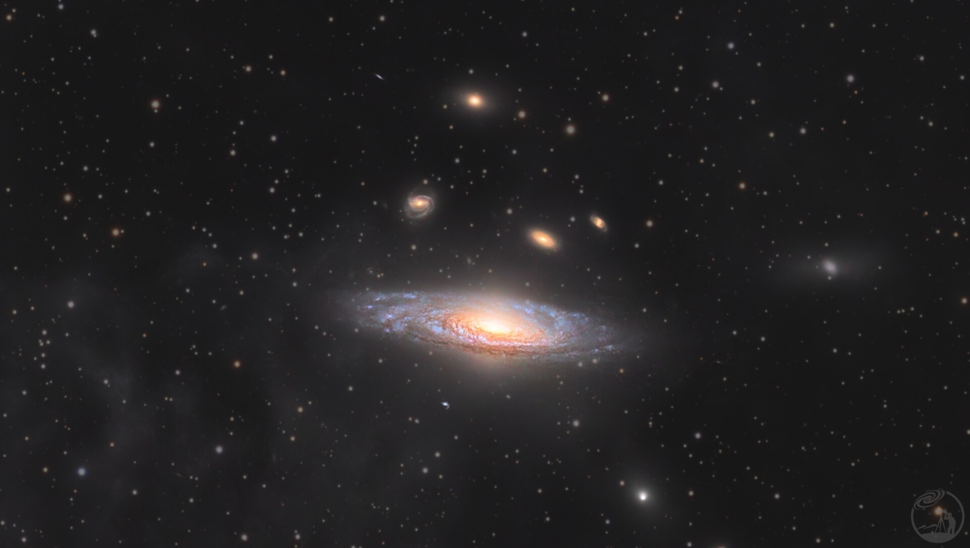 NGC7331鹿舔星系