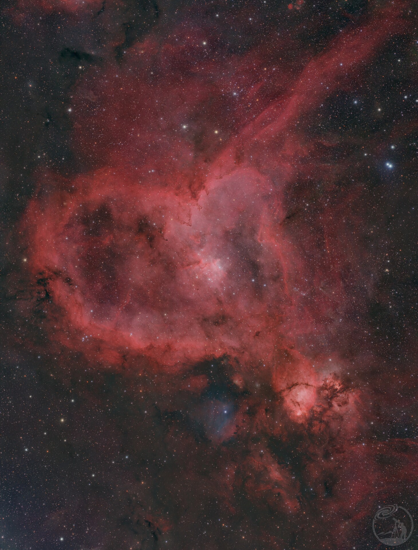 IC1805 心脏星云
