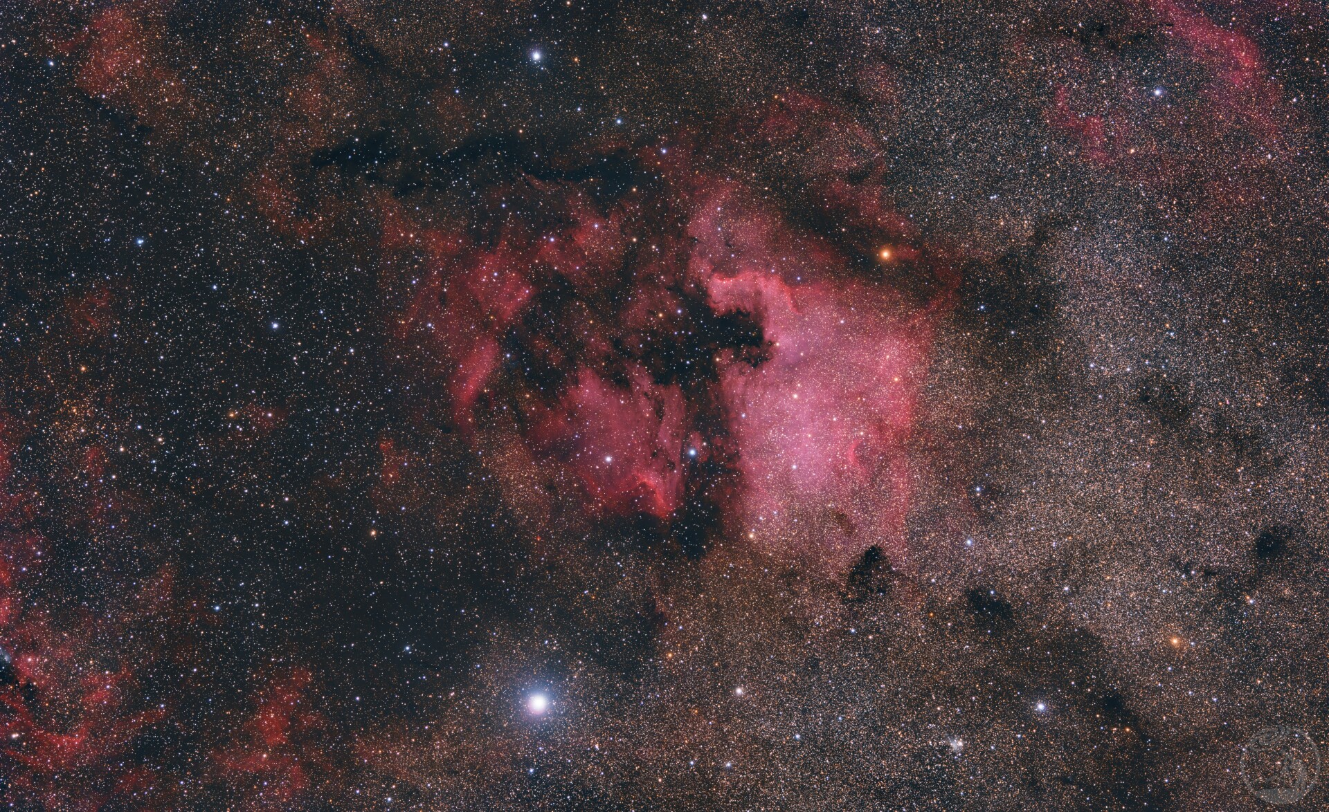 NGC7000 北美洲星云广域