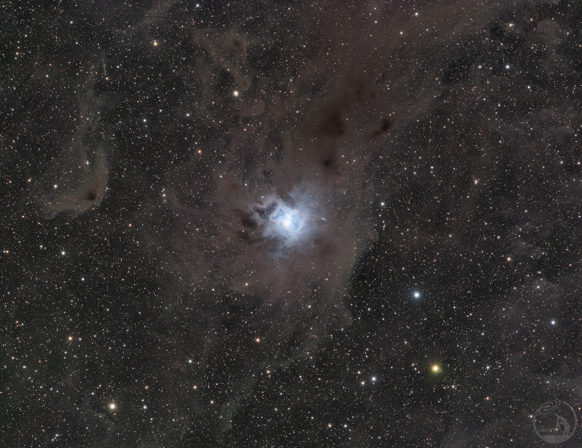 NGC7023鸢尾花星云 第一次远程台宽带