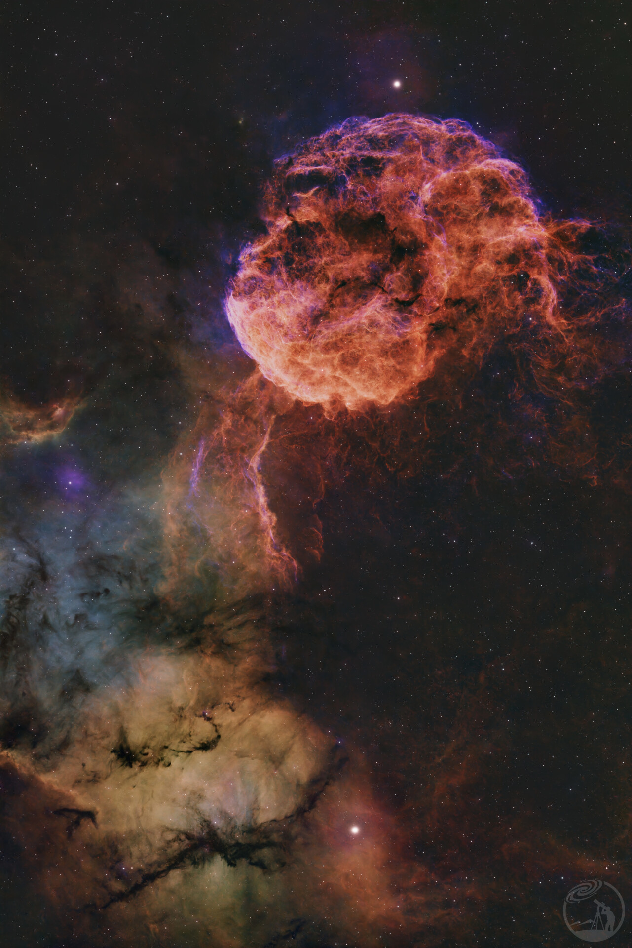 IC443水母星云