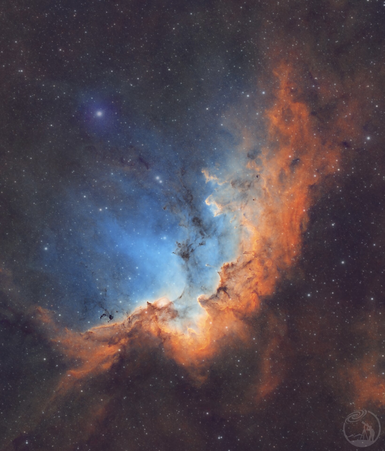 NGC7380 巫师星云