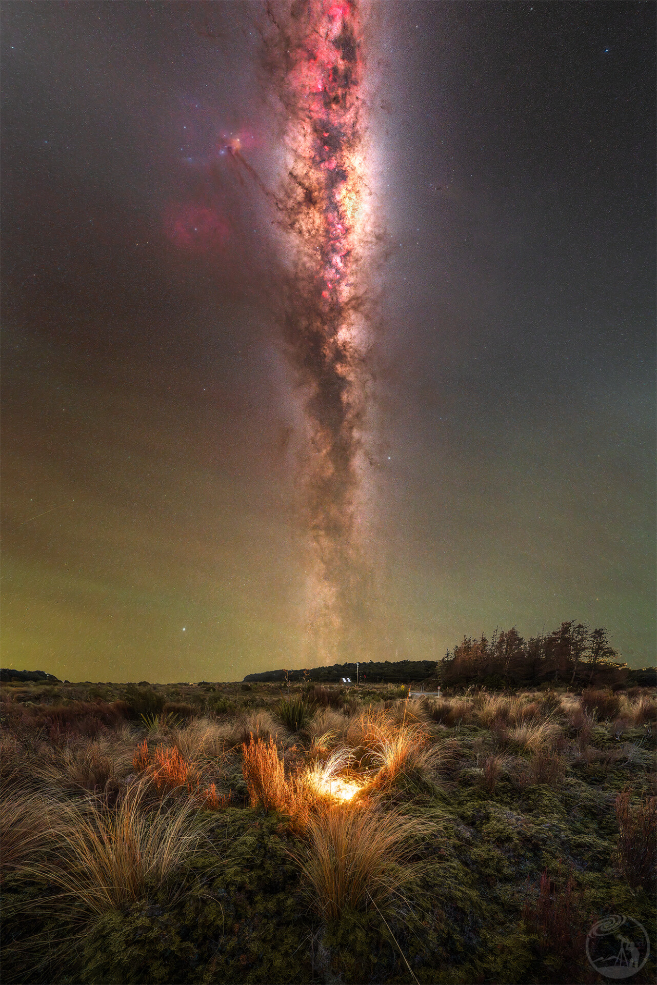 高悬天际的南天银心