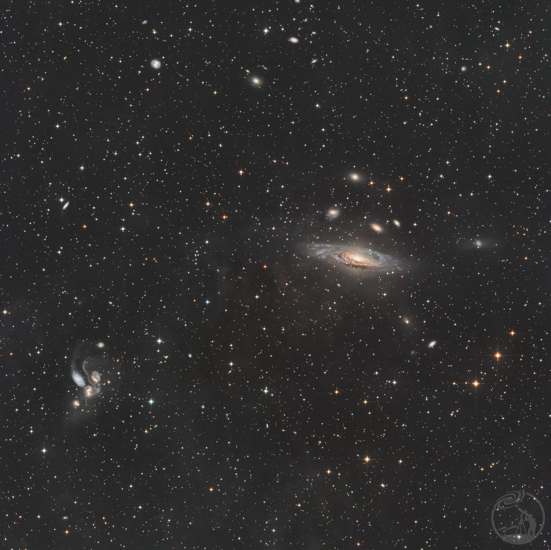 ngc7331舔鹿星系