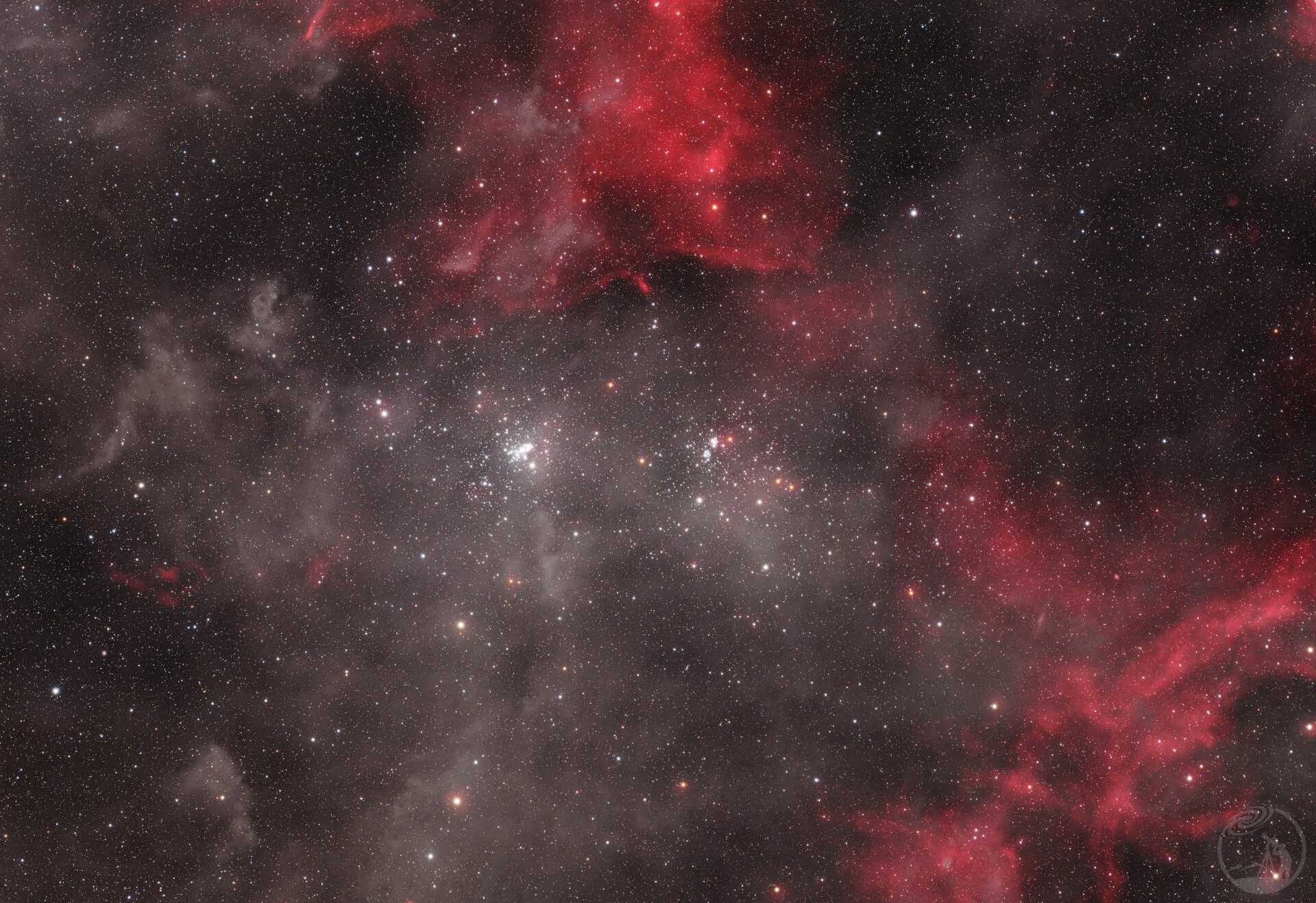 NGC869&NGC884附近IFN&Ha