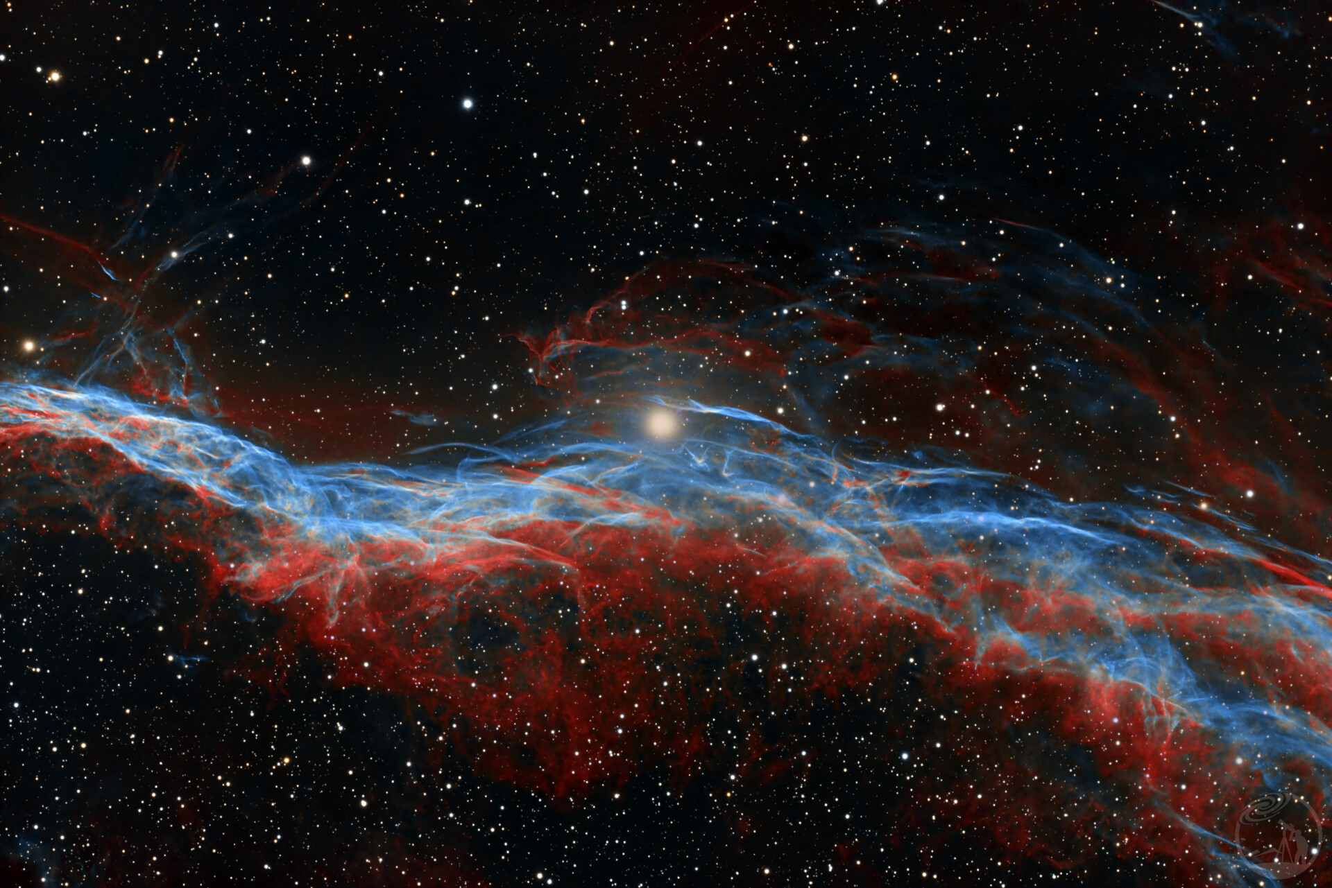 西面纱星云局部/NGC6960