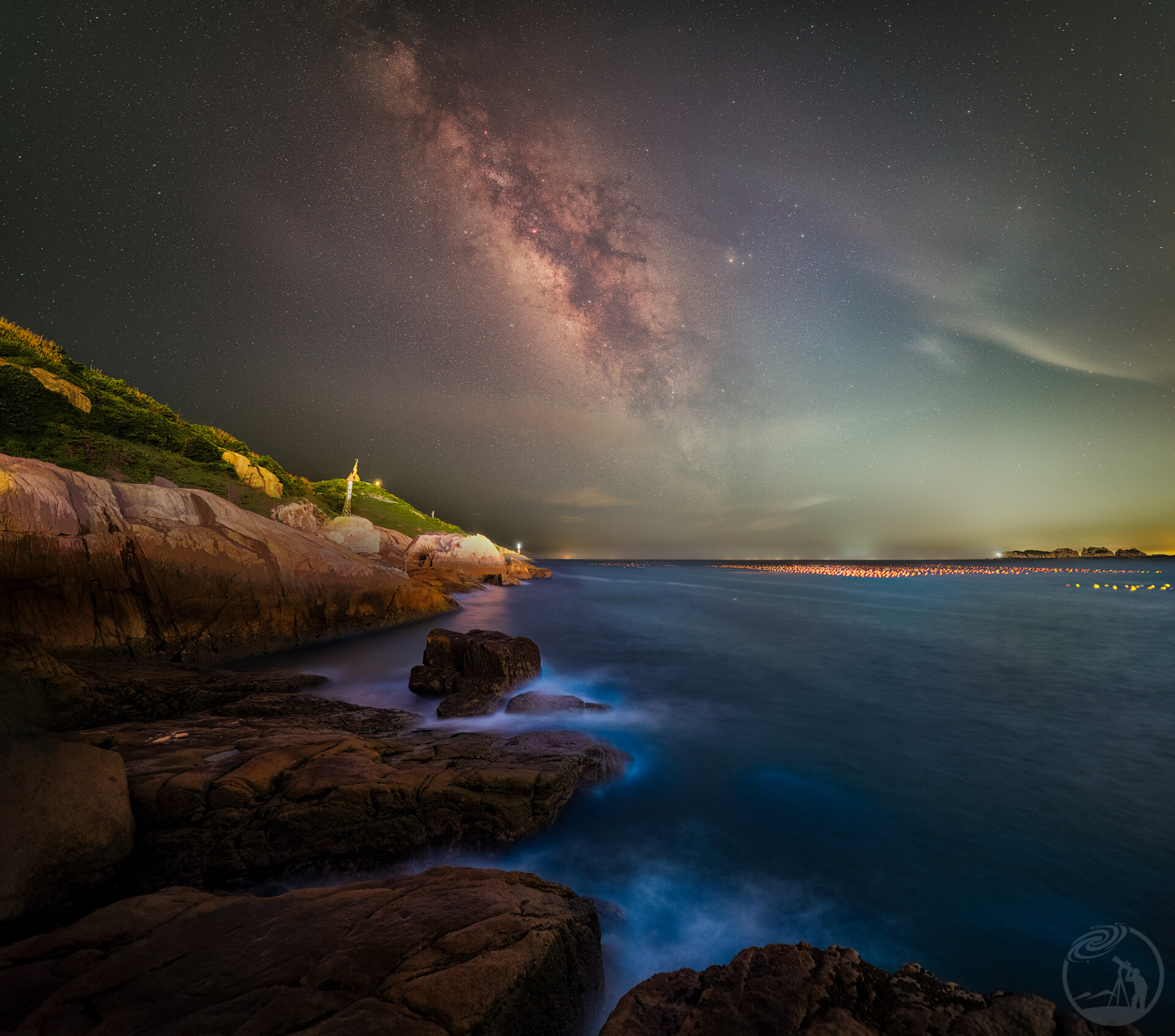 东极岛蓝眼泪星空