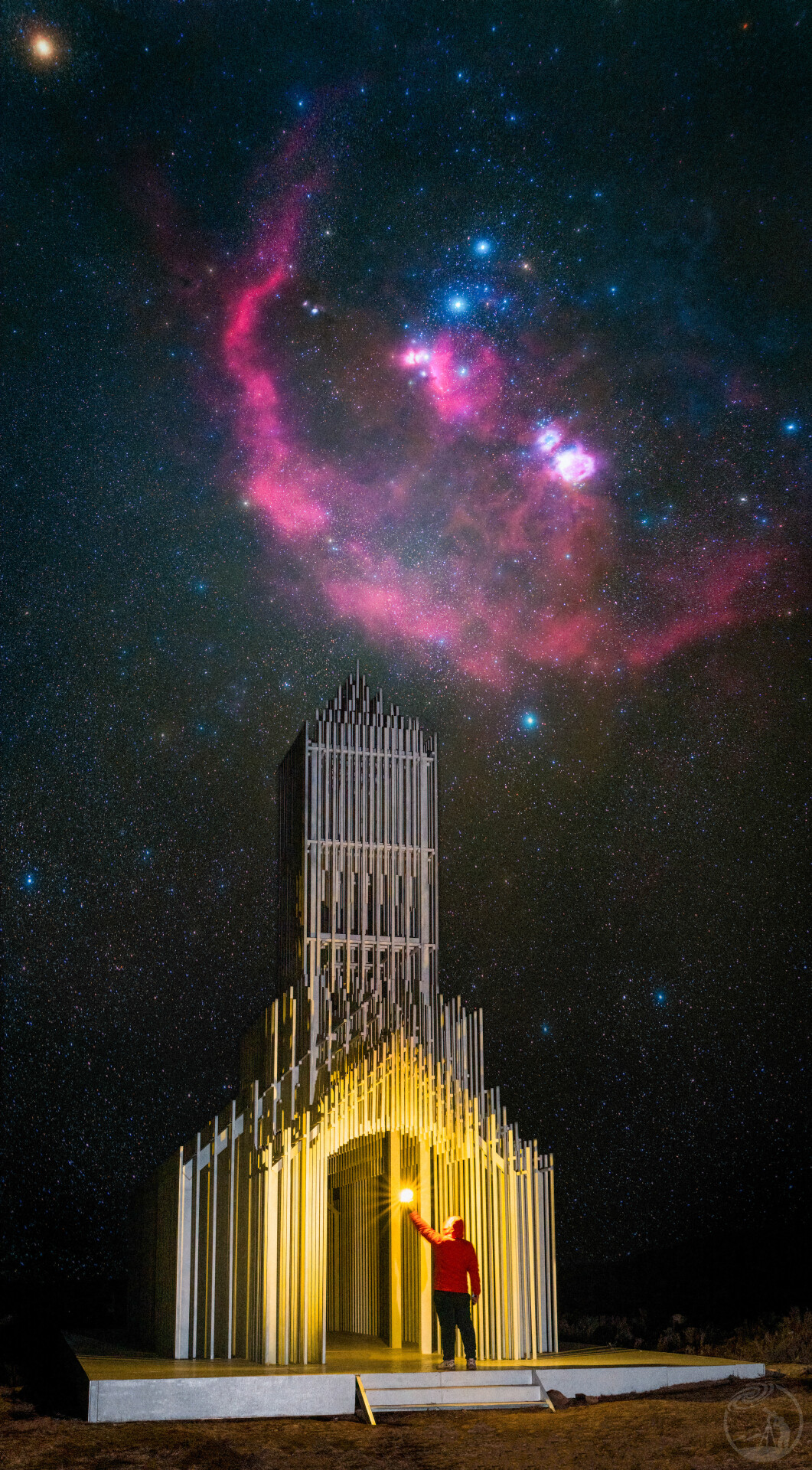 星空下无影教堂的见证