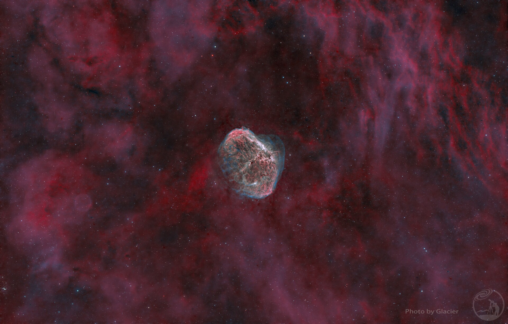 天台的眉月星云NGC6888