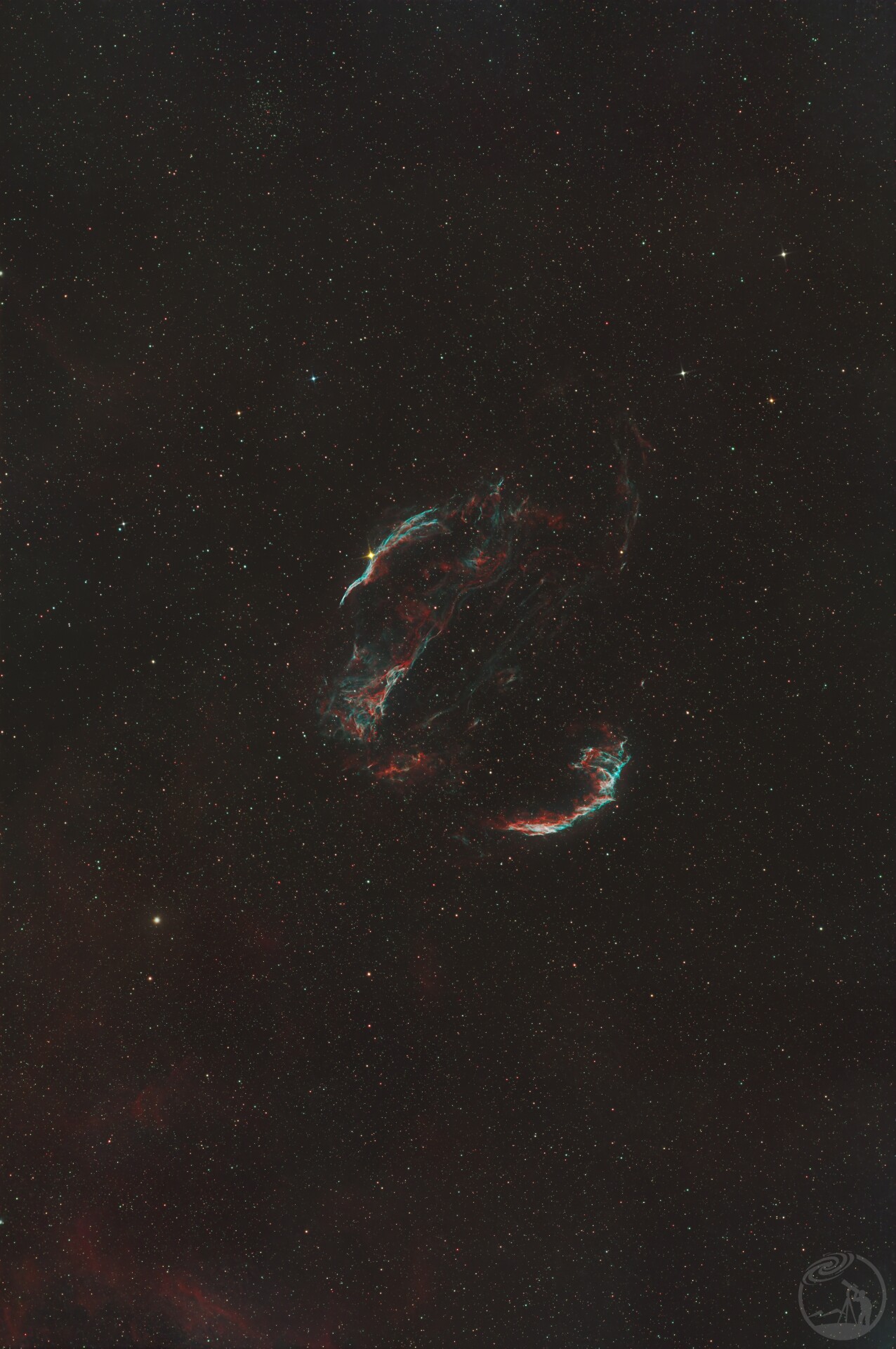 广域面纱星云