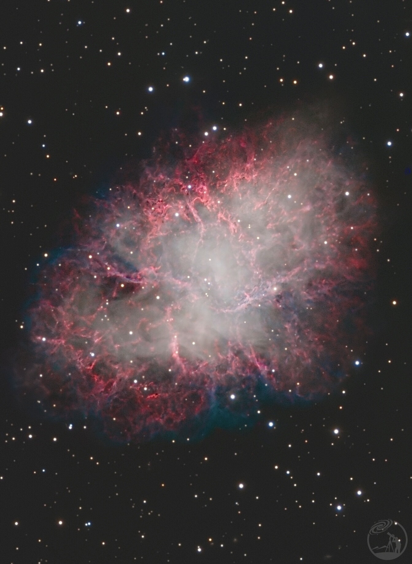 M1 蟹状星云细节