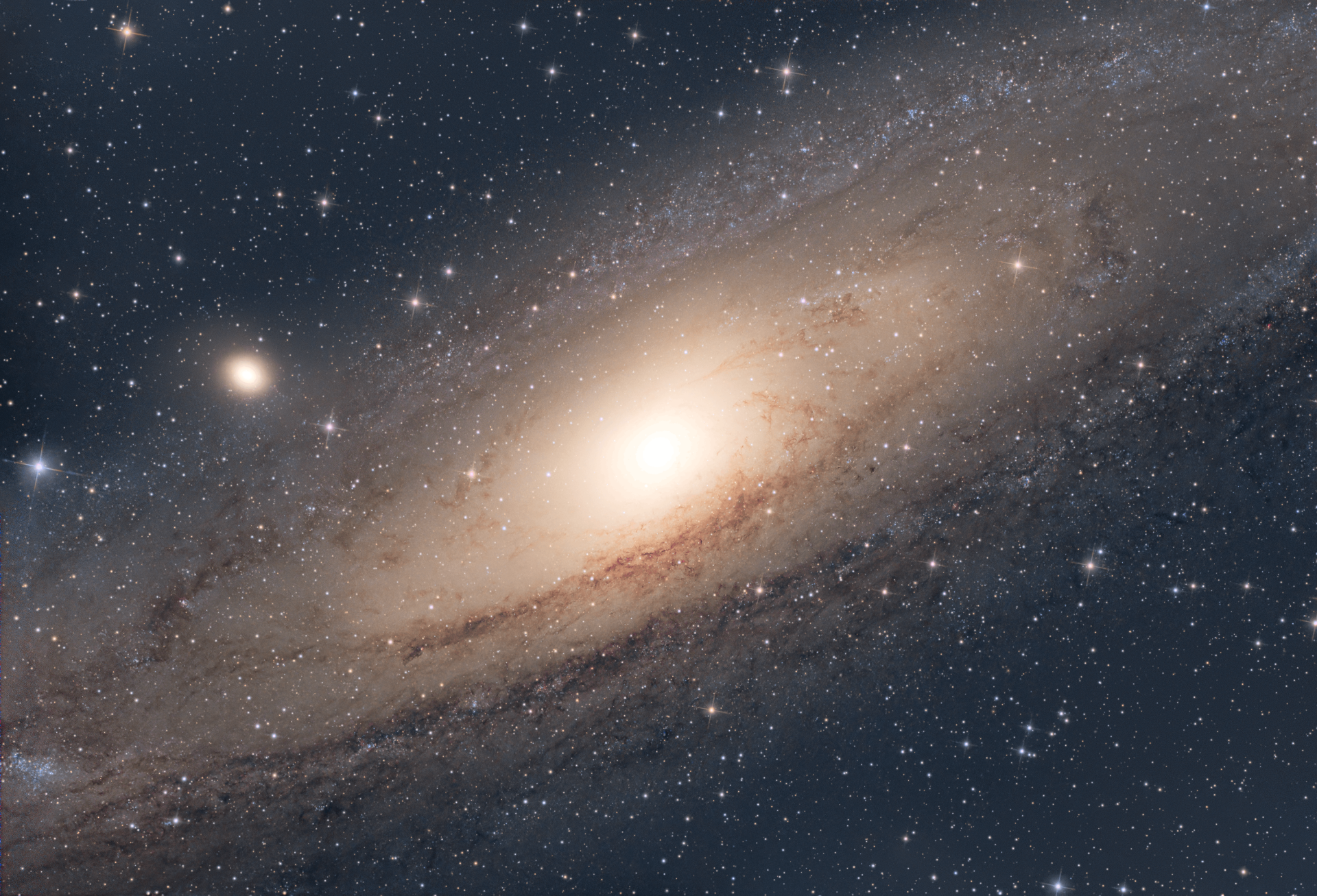 美若天仙的M31星系