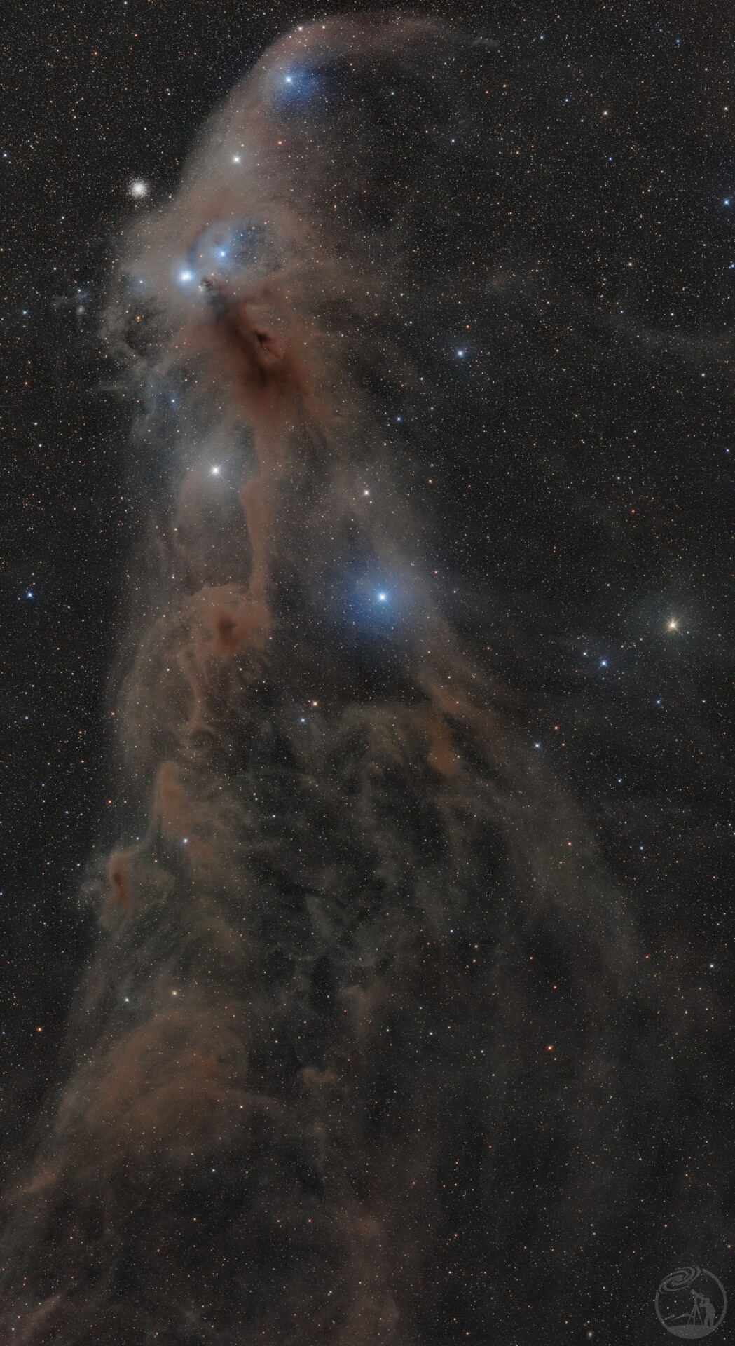 NGC6729分子云3片马赛克