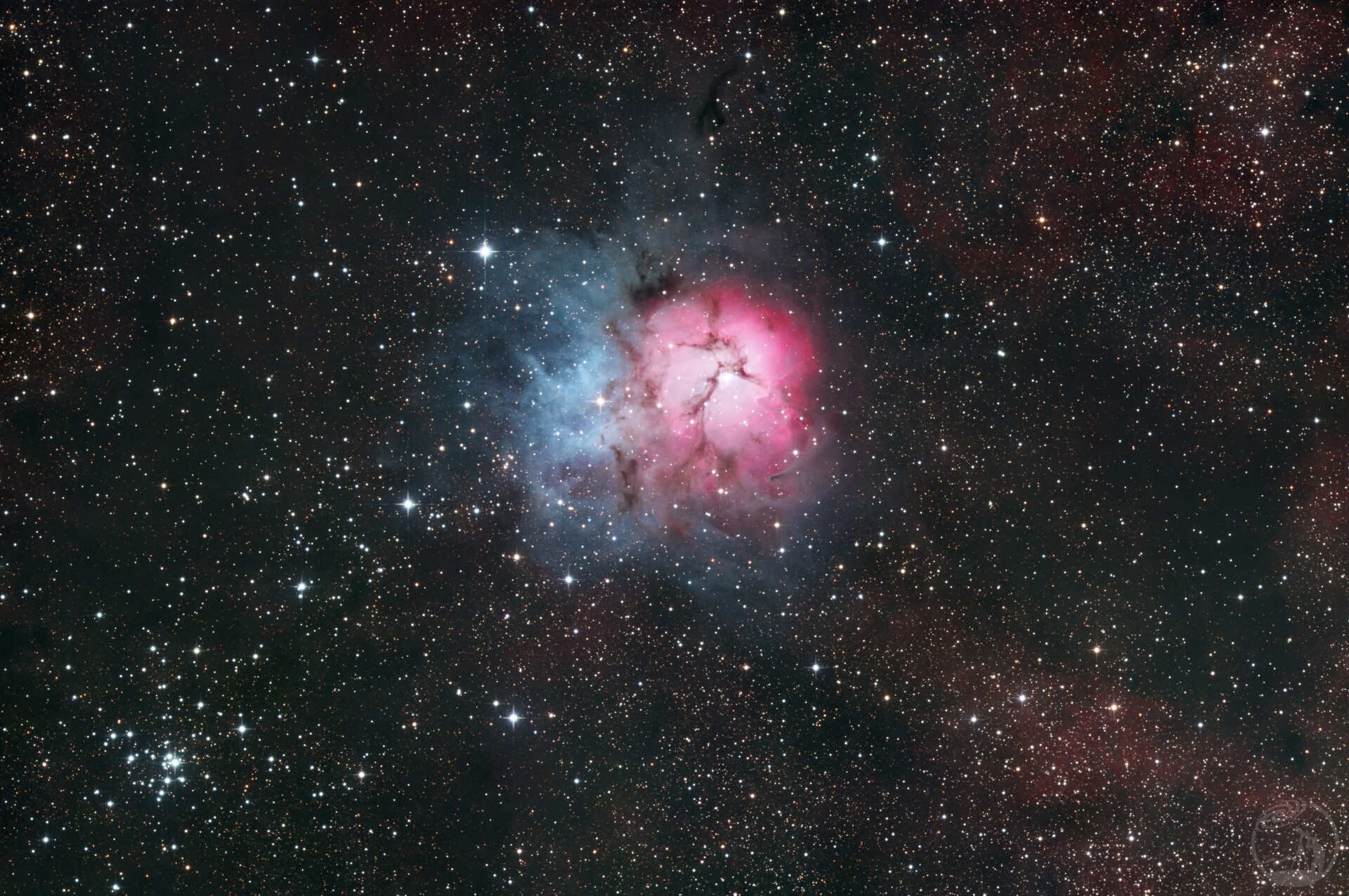 m20三裂星云
