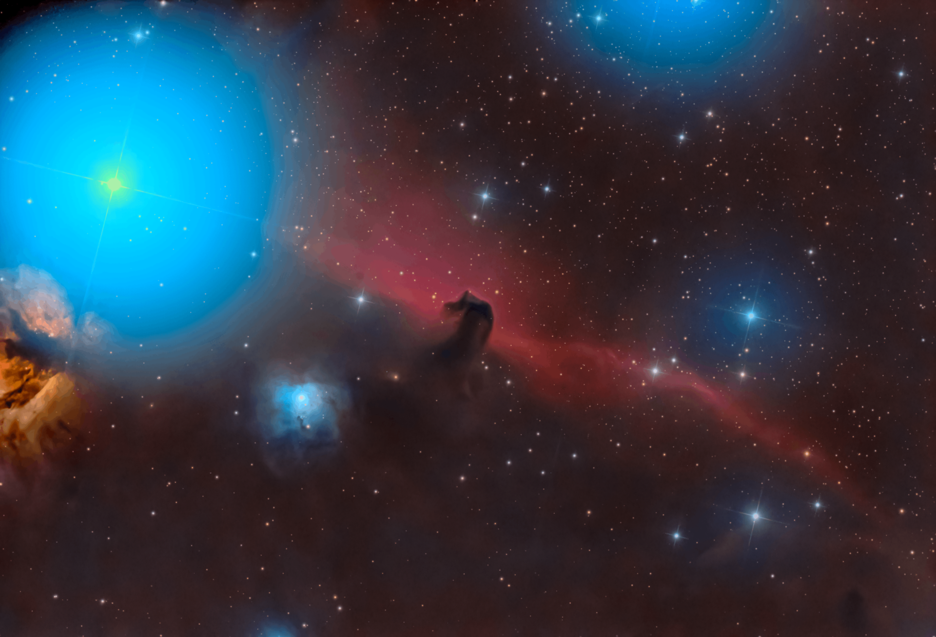 宇宙中的小马——IC 434