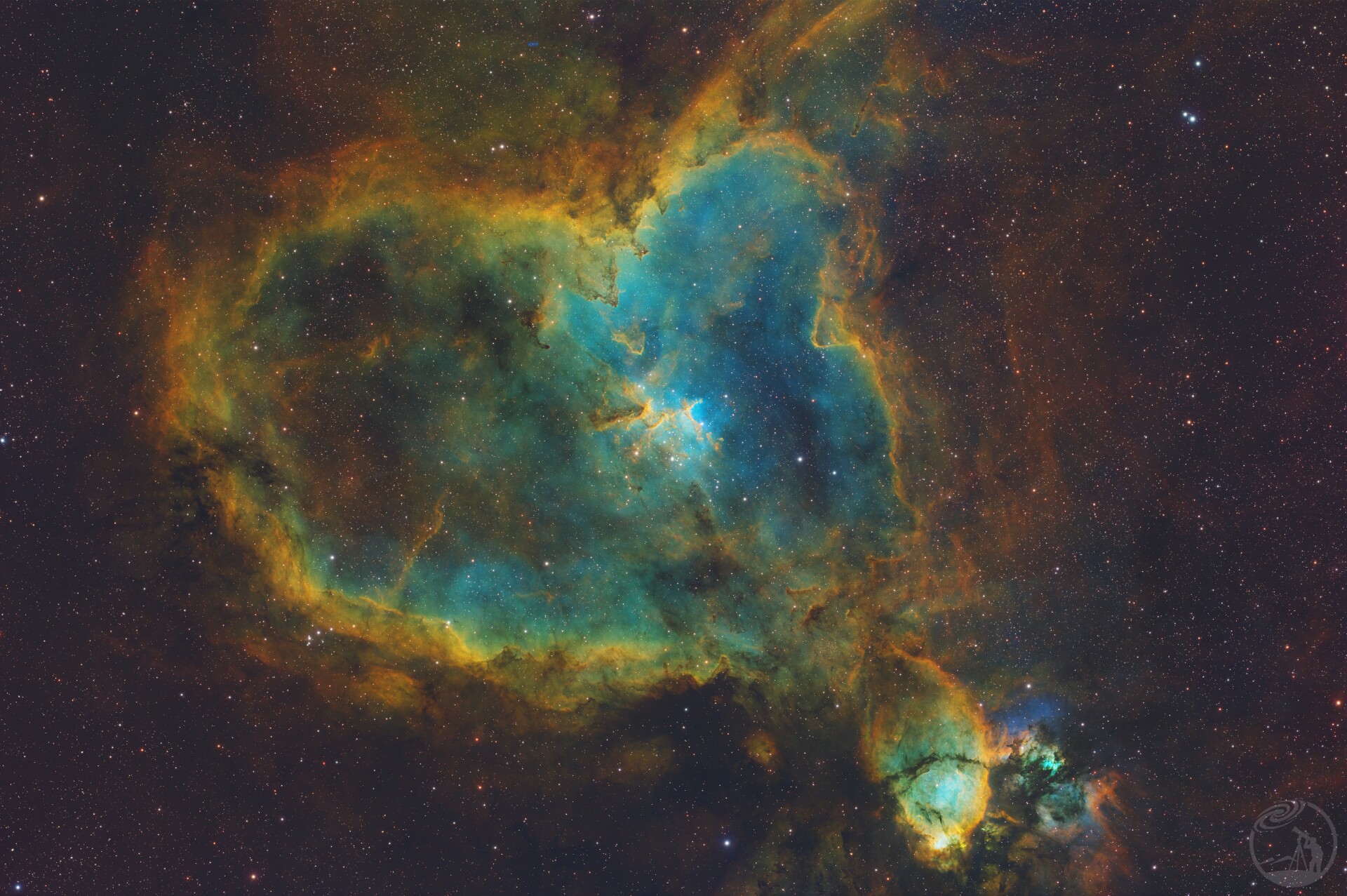 IC1805心脏星云 HOO变态辣大鸡腿