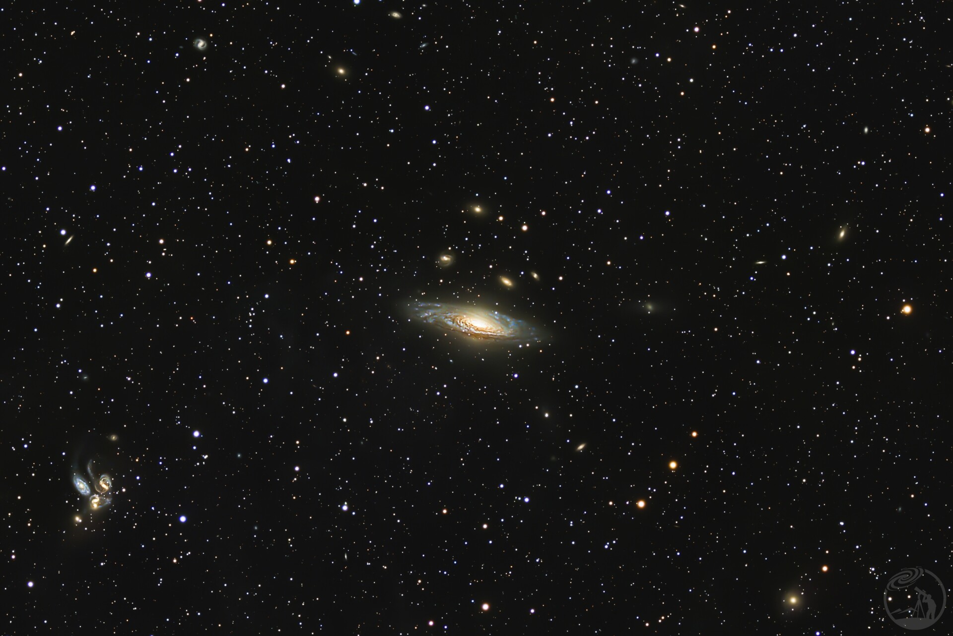 NGC7331鹿舔星系群