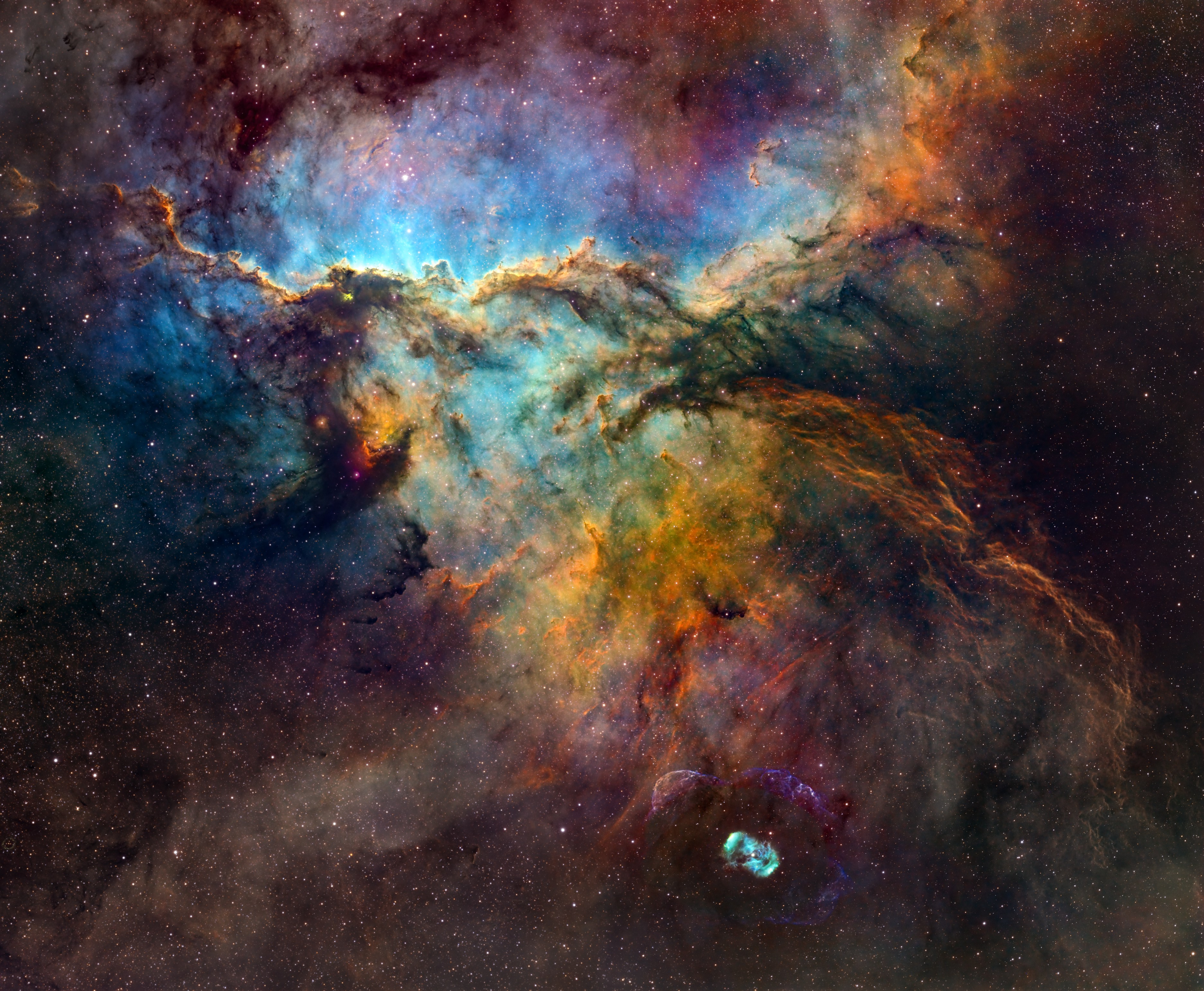 NGC 6188 - sho