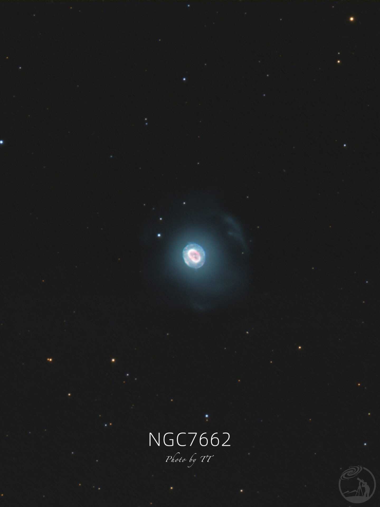 NGC7662蓝雪球星云