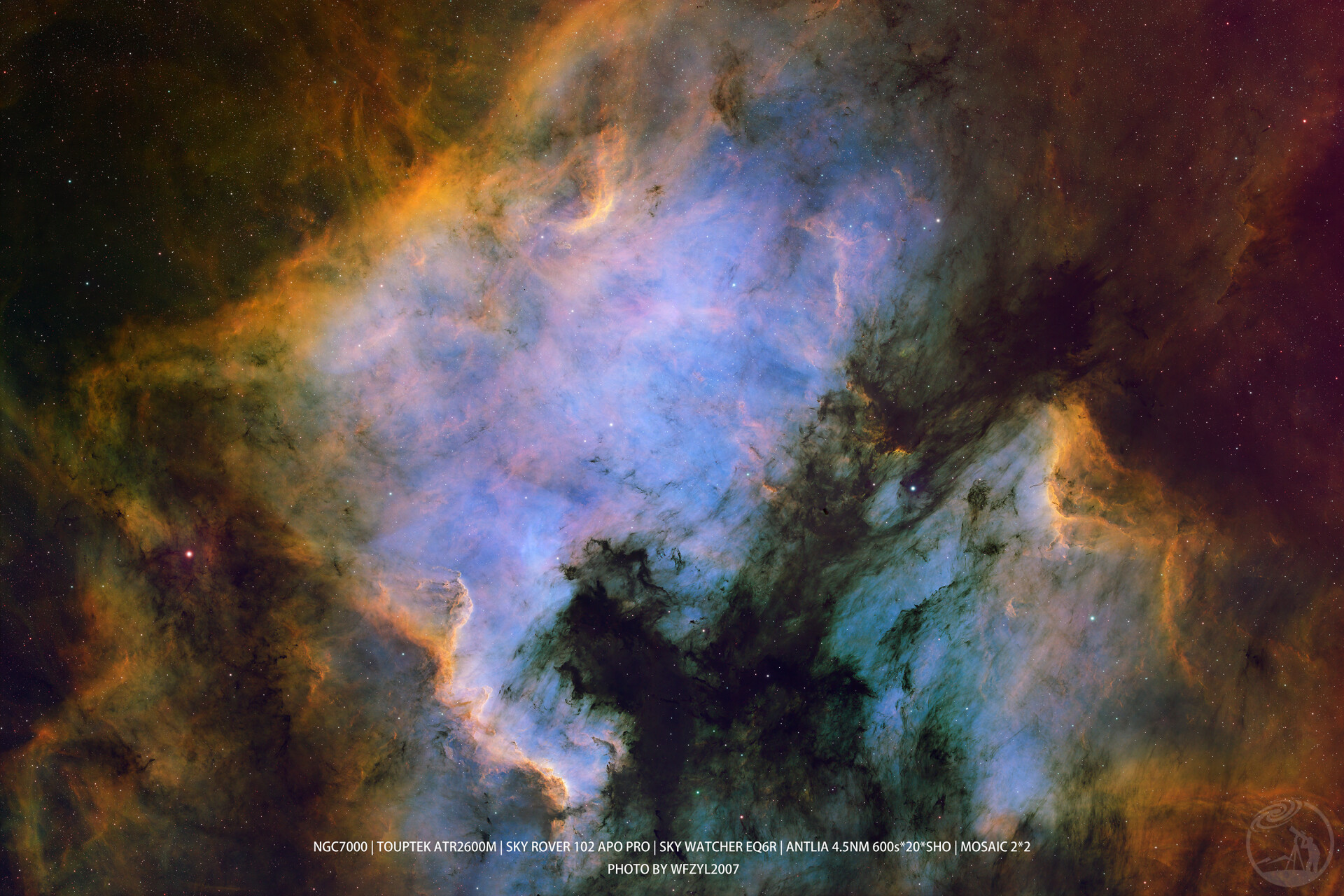 NGC7000马赛克