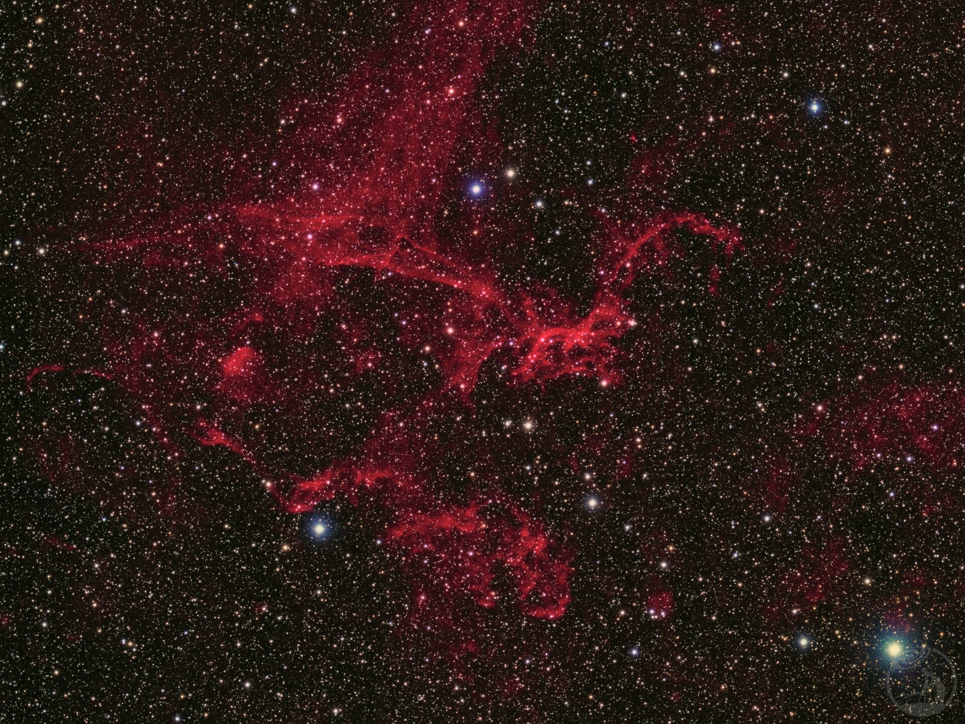 SH2-114 Flying Dragon Nebula