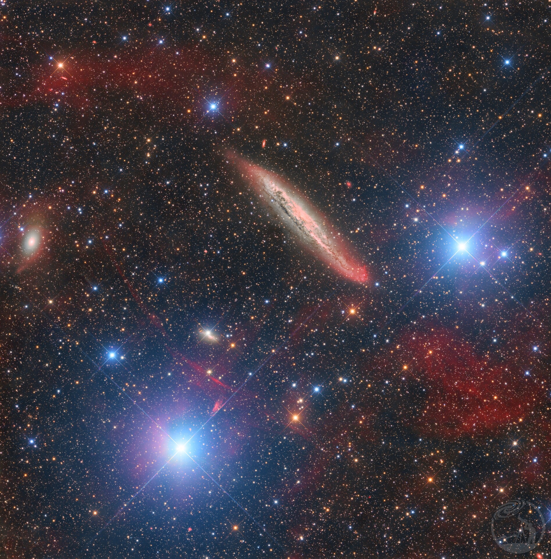 ngc4945红鲱鱼星系