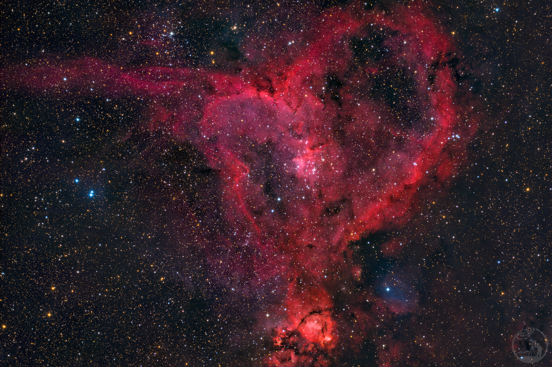 IC1805心脏星云快餐图