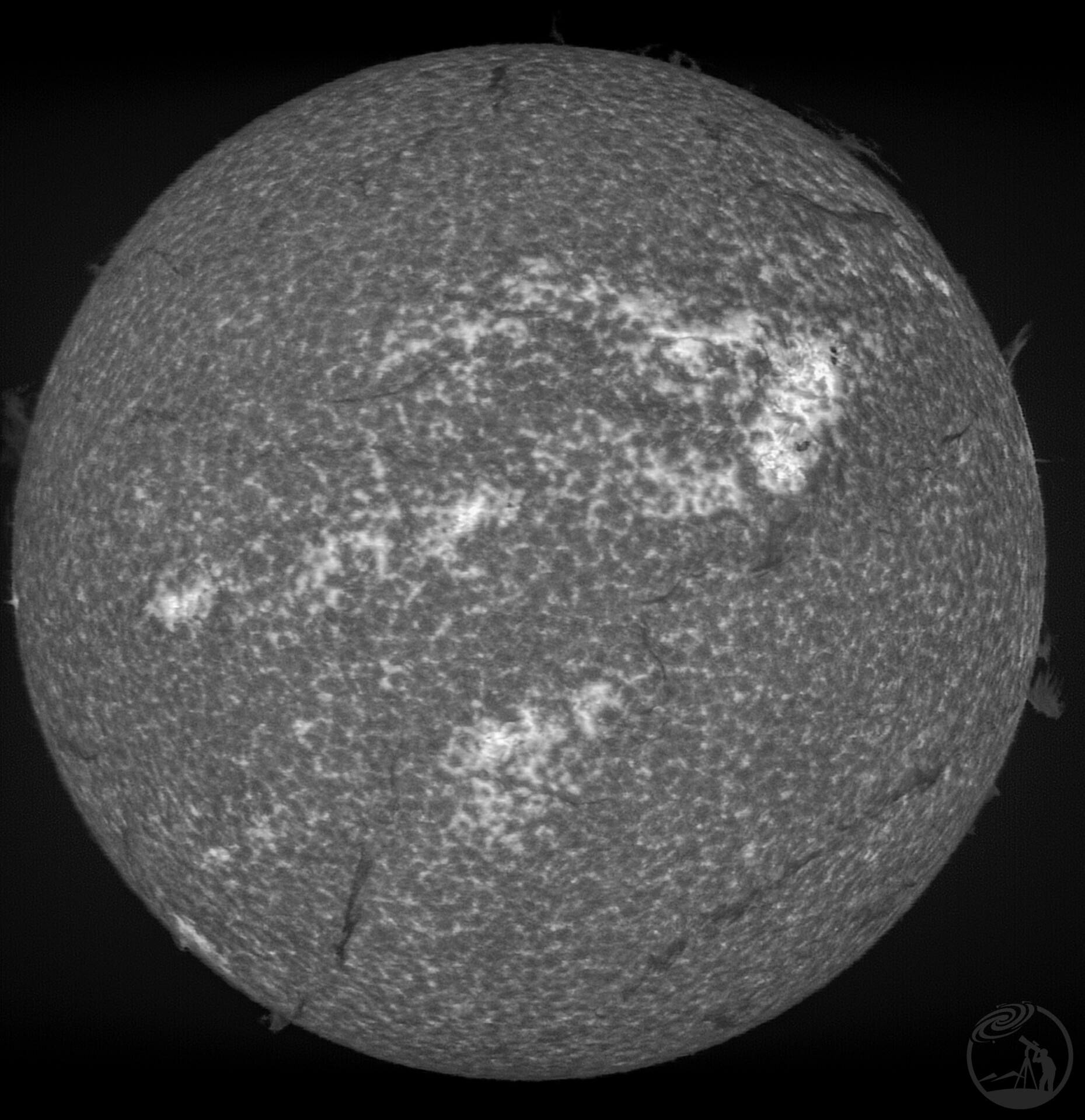 20251005太阳光谱仪线扫成像Ha/CaK
