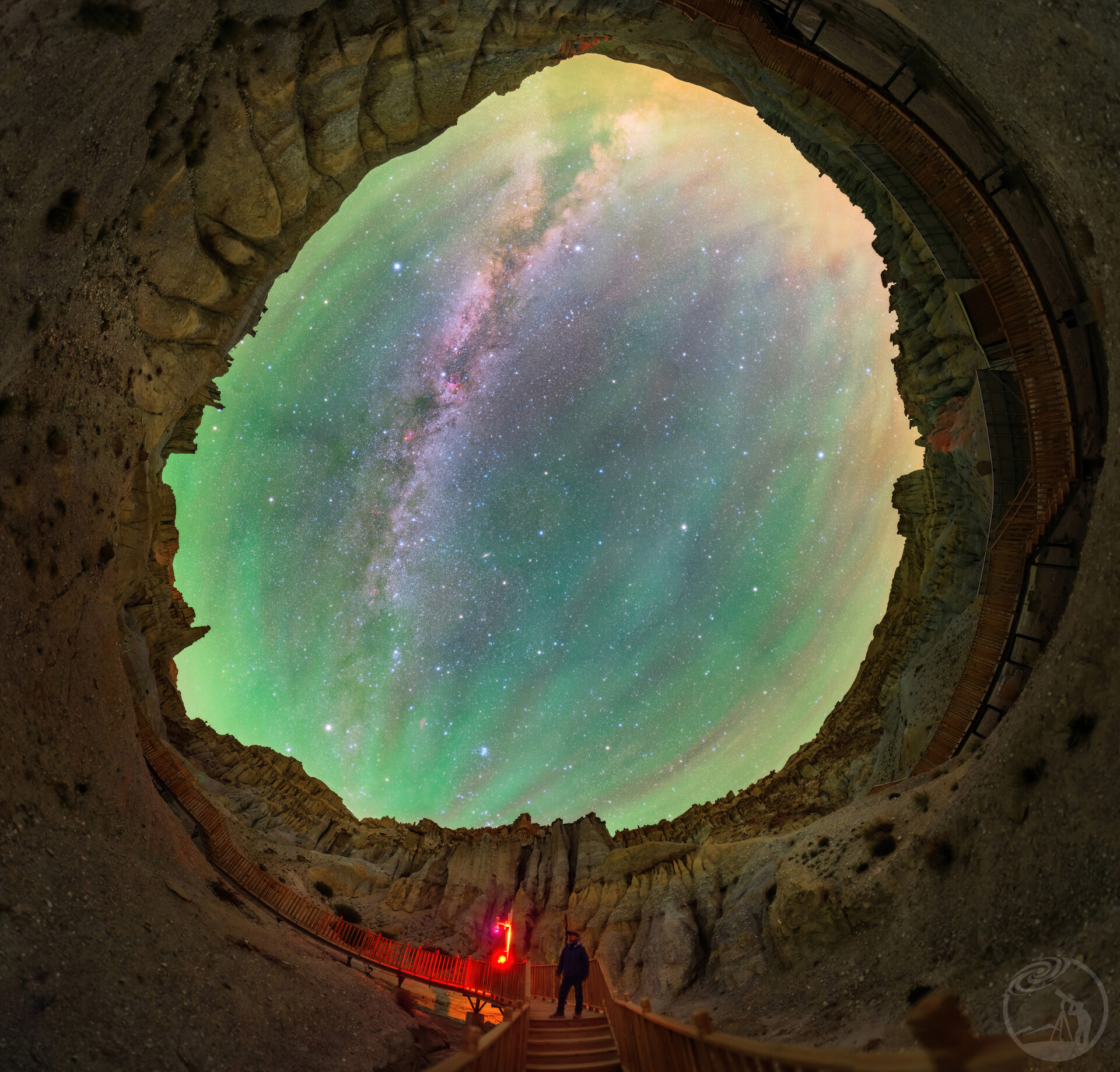 扎达土林的星空