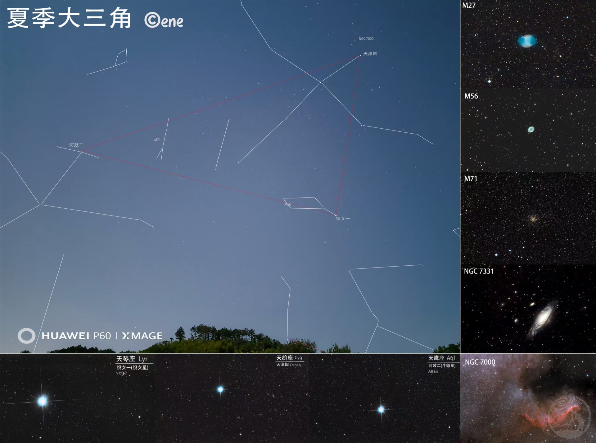 和25年的夏季大三角告个别吧