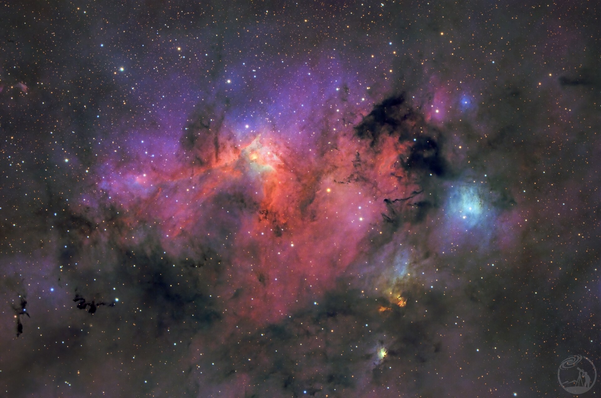 SH2-155洞穴星云